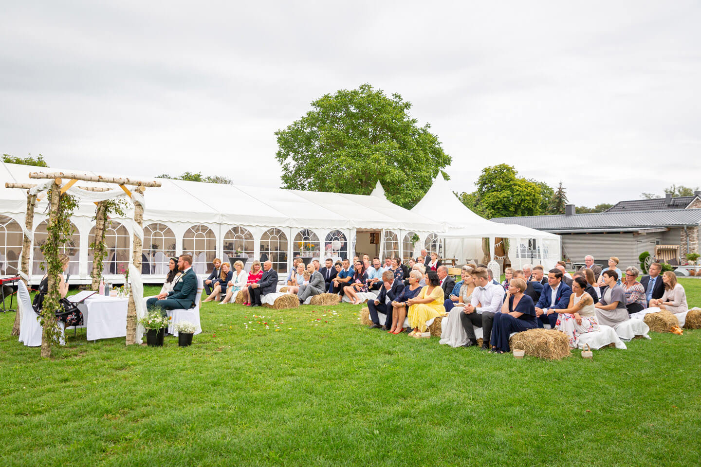 Freie Trauung unter freiem Himmel