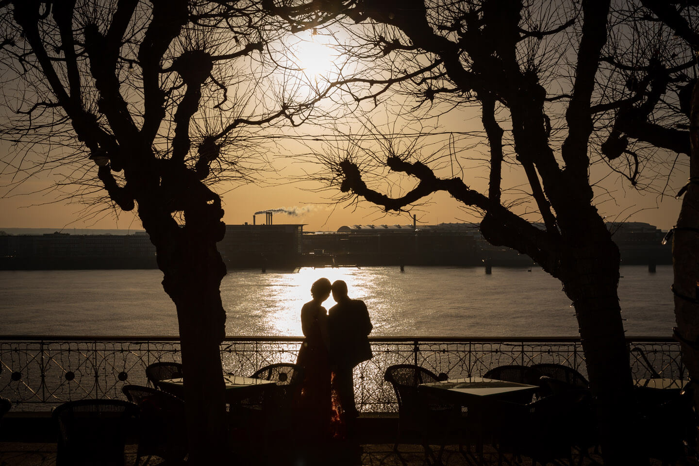 Dezember-Hochzeit im Hotel Jacob