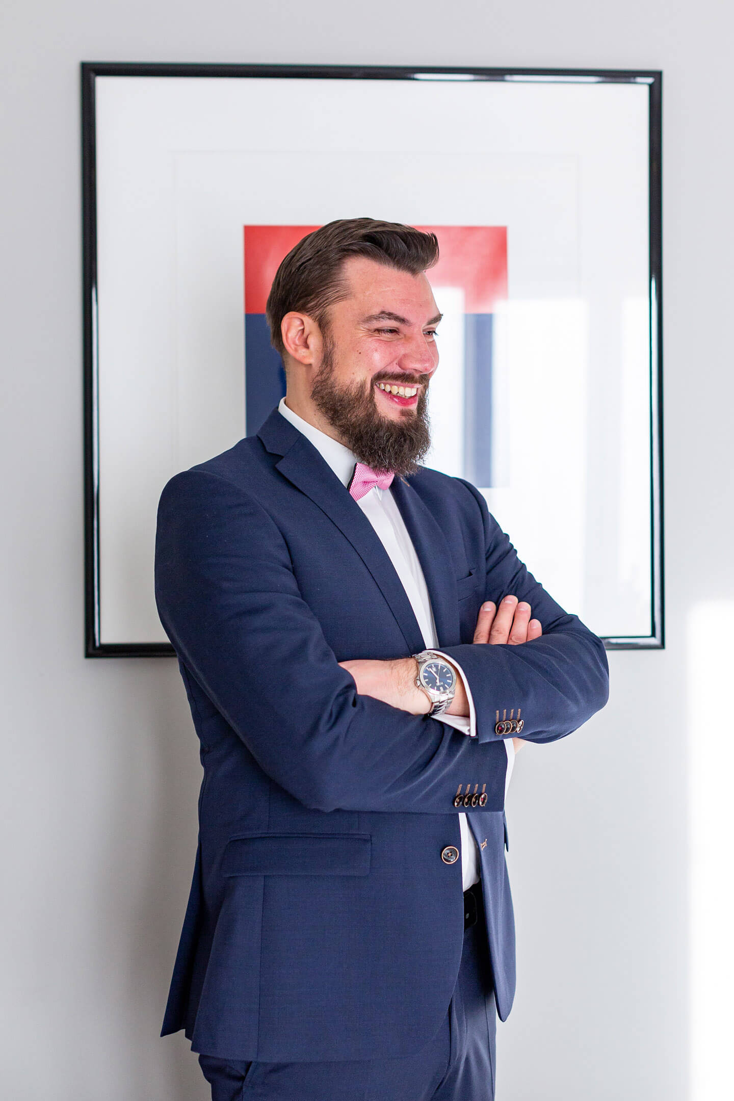 Gast beim Getting Ready