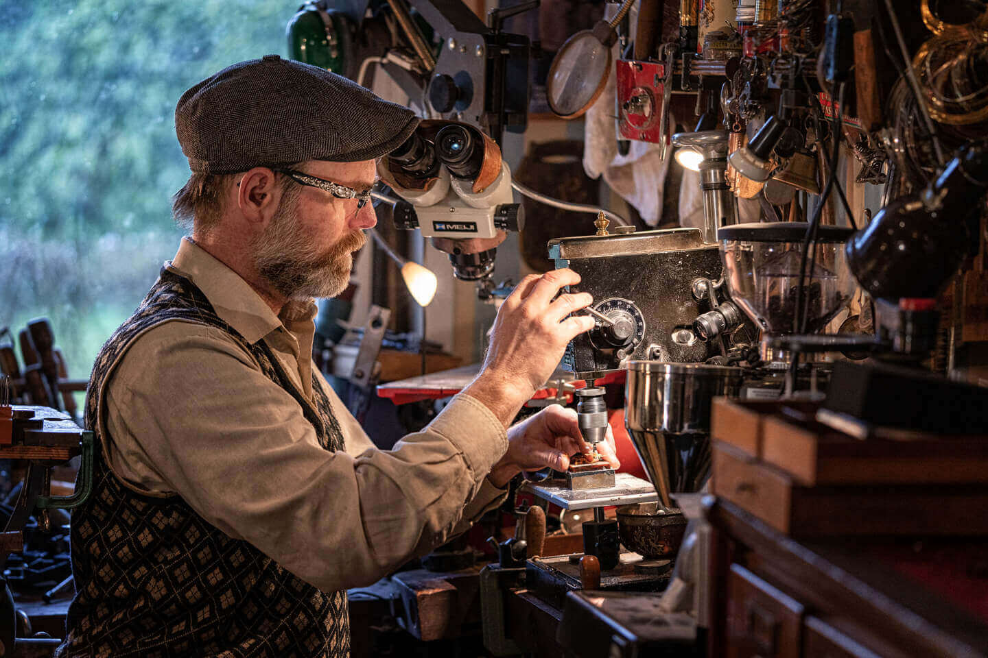 Handwerker Bohrmaschine