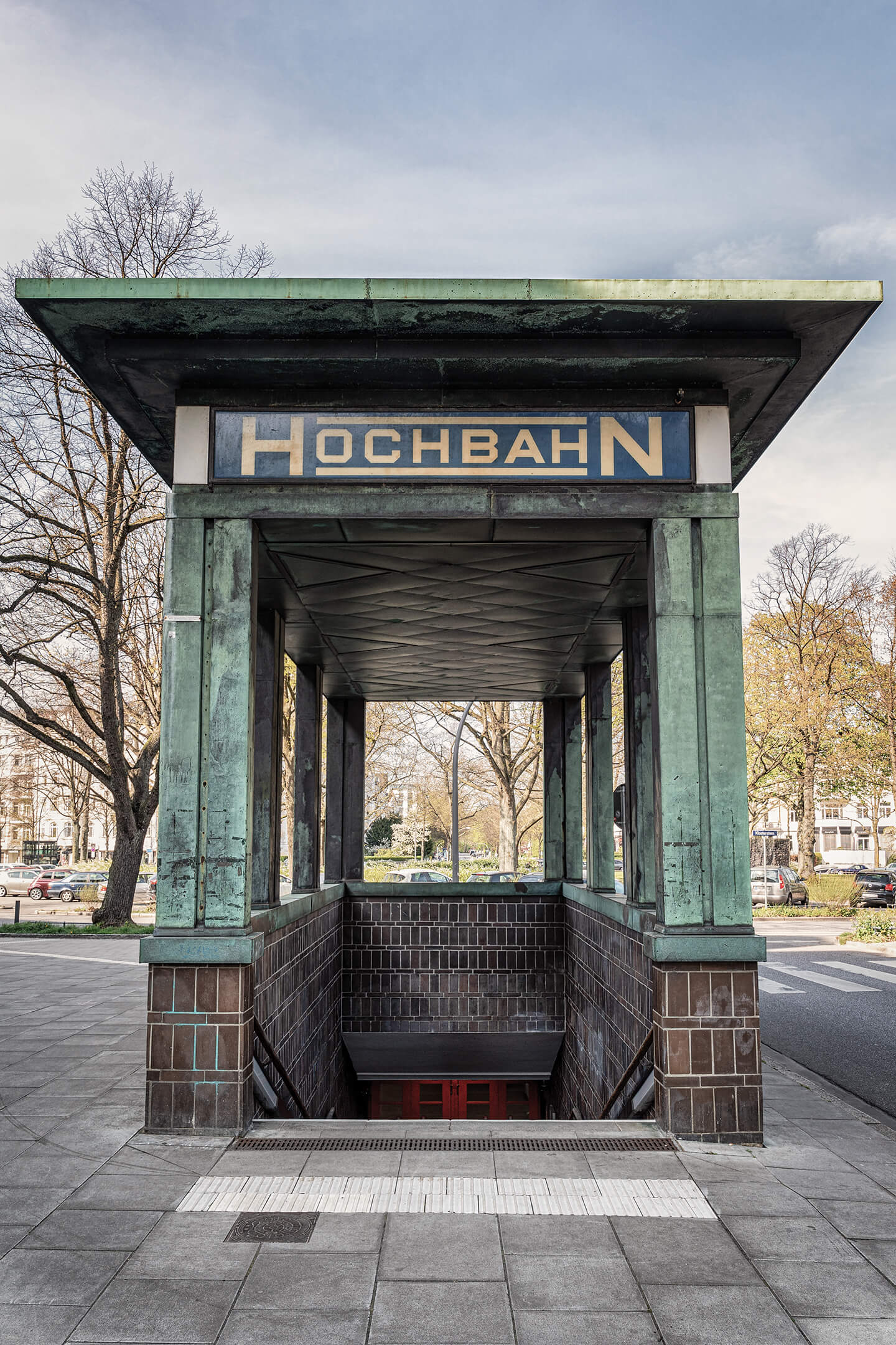 Eingangsbereich der U-Bahnstation Klosterstern