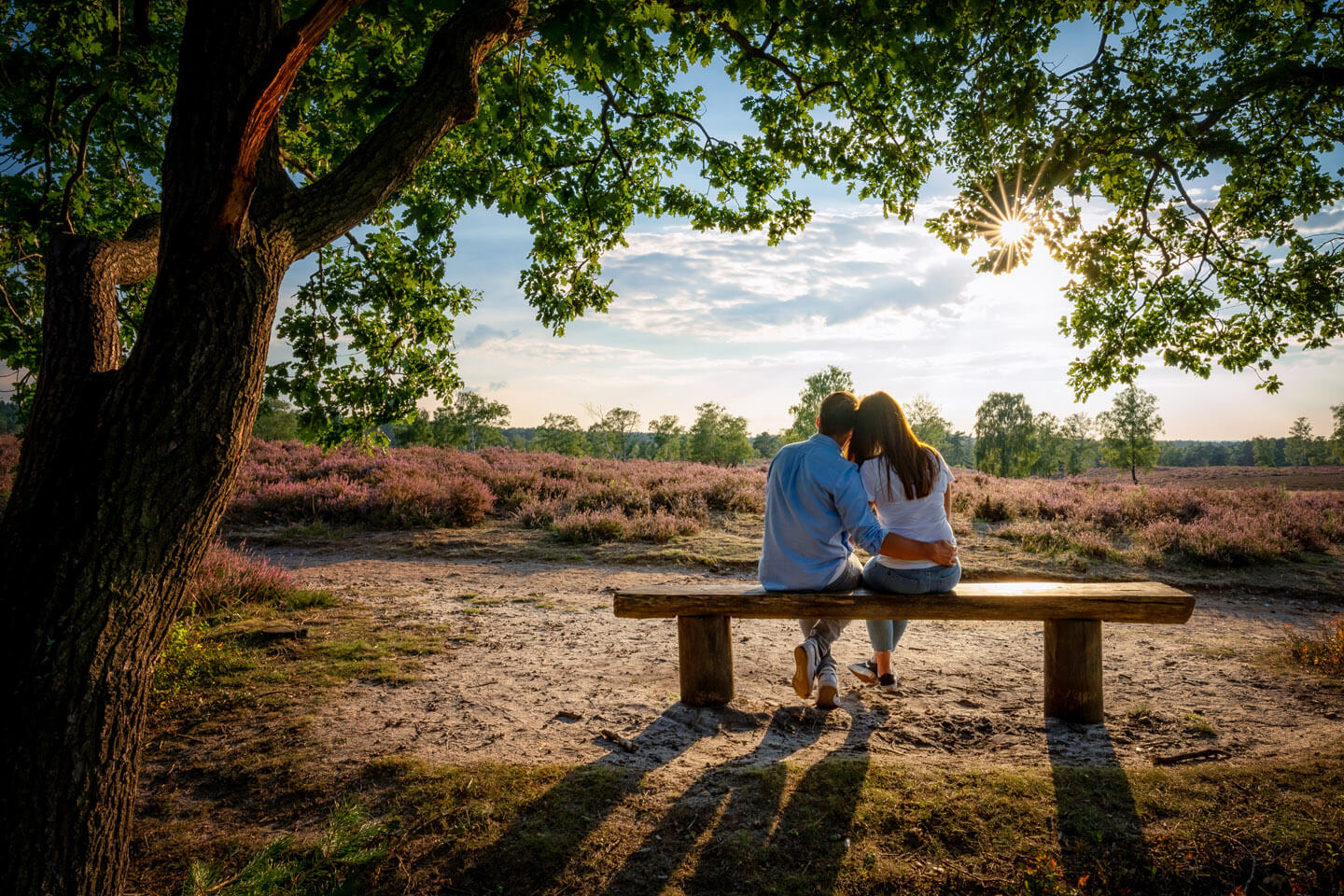 Katharina & Nils – Engagement-Shooting in der Heide