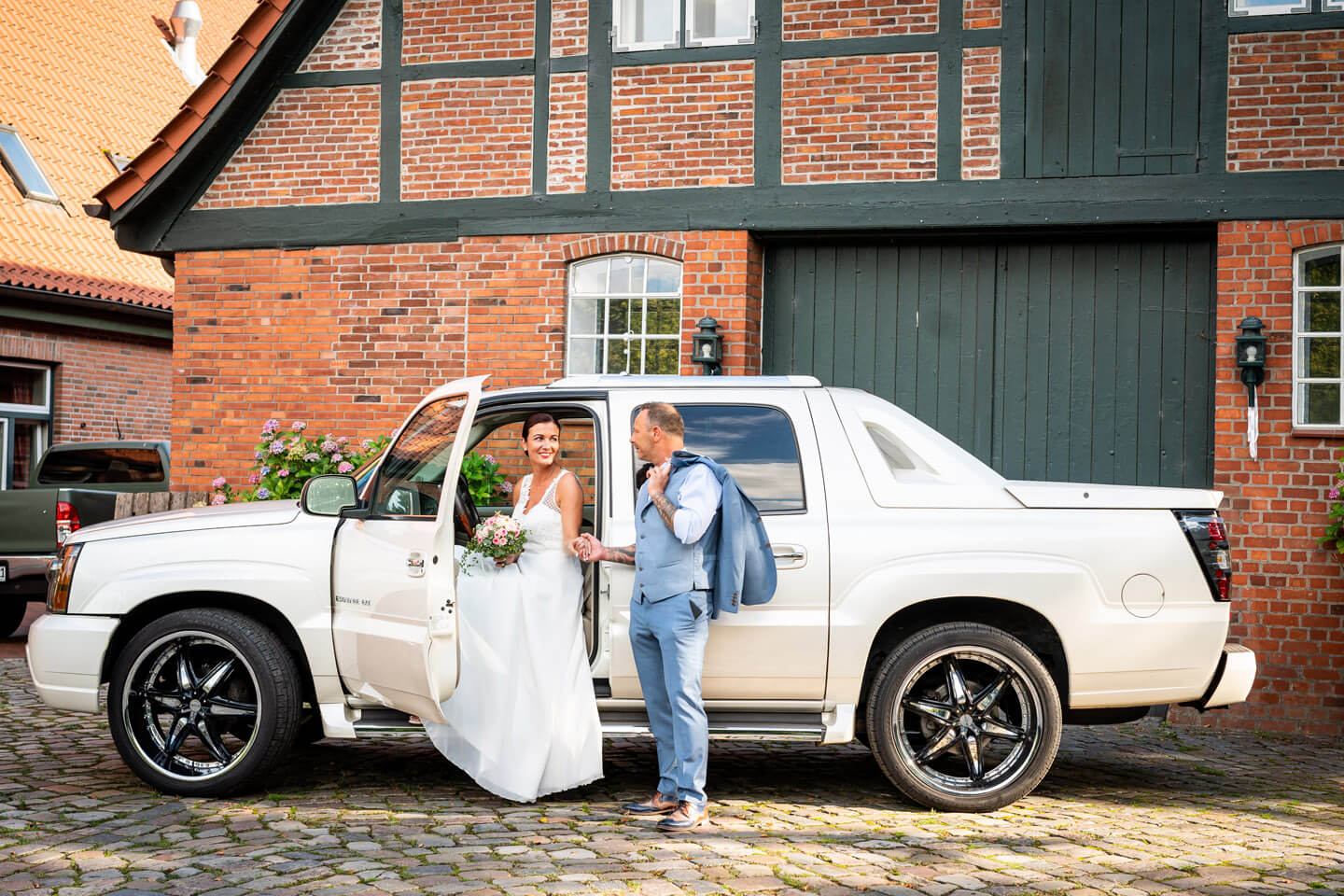Hochzeitsauto Escalade Cadillac