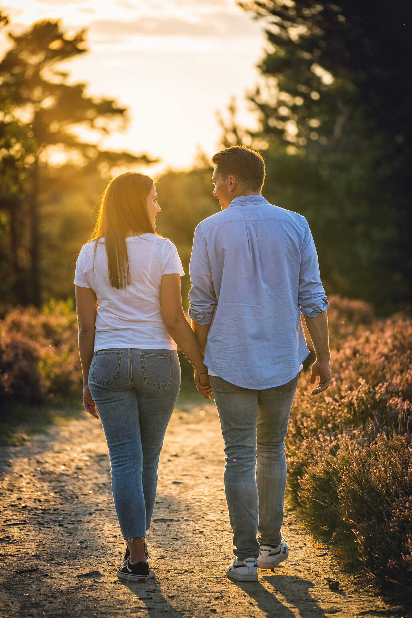 Paarshooting in der Abendsonne. Foto: Florian Läufer