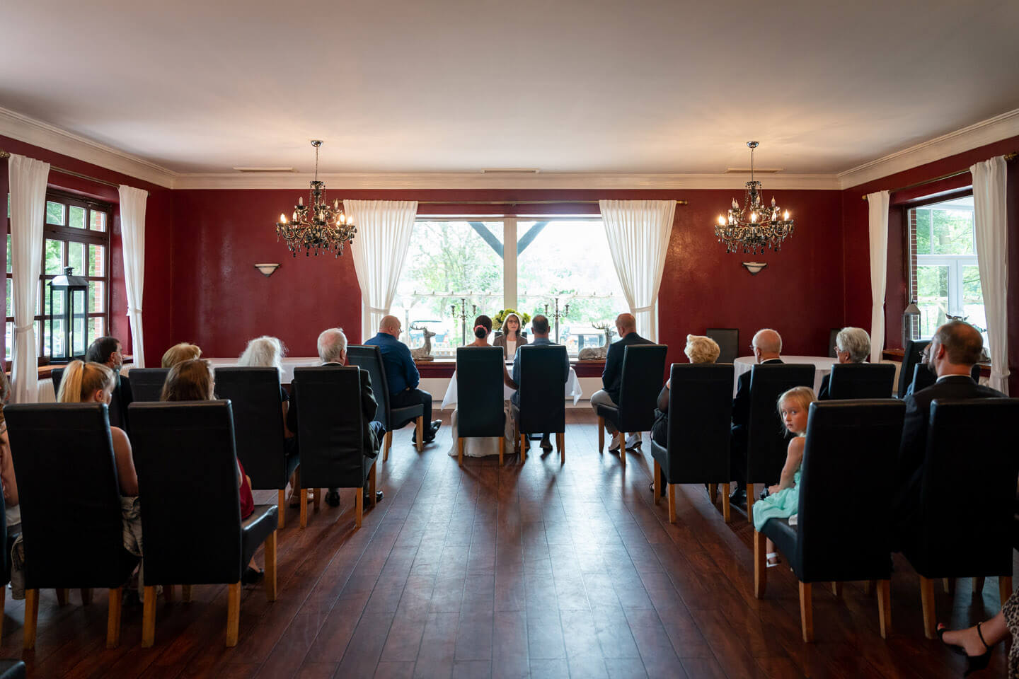Trauzimmer im Restaurant Zur Wulfsmühle in Tangstedt