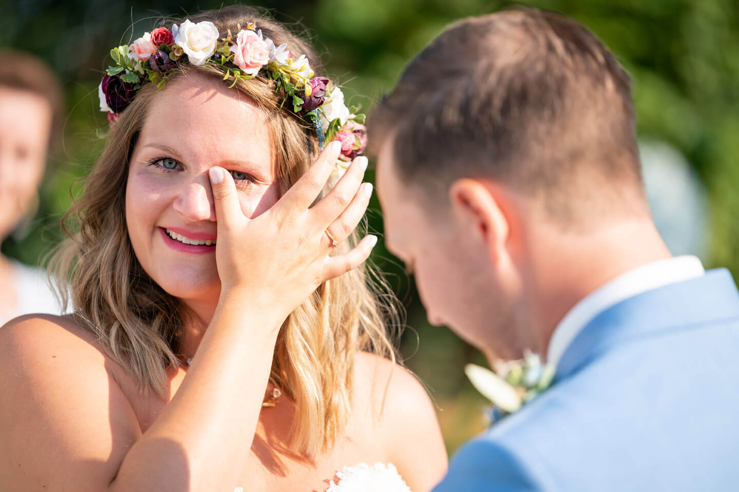 Emotionale Trauung - Gartenhochzeit