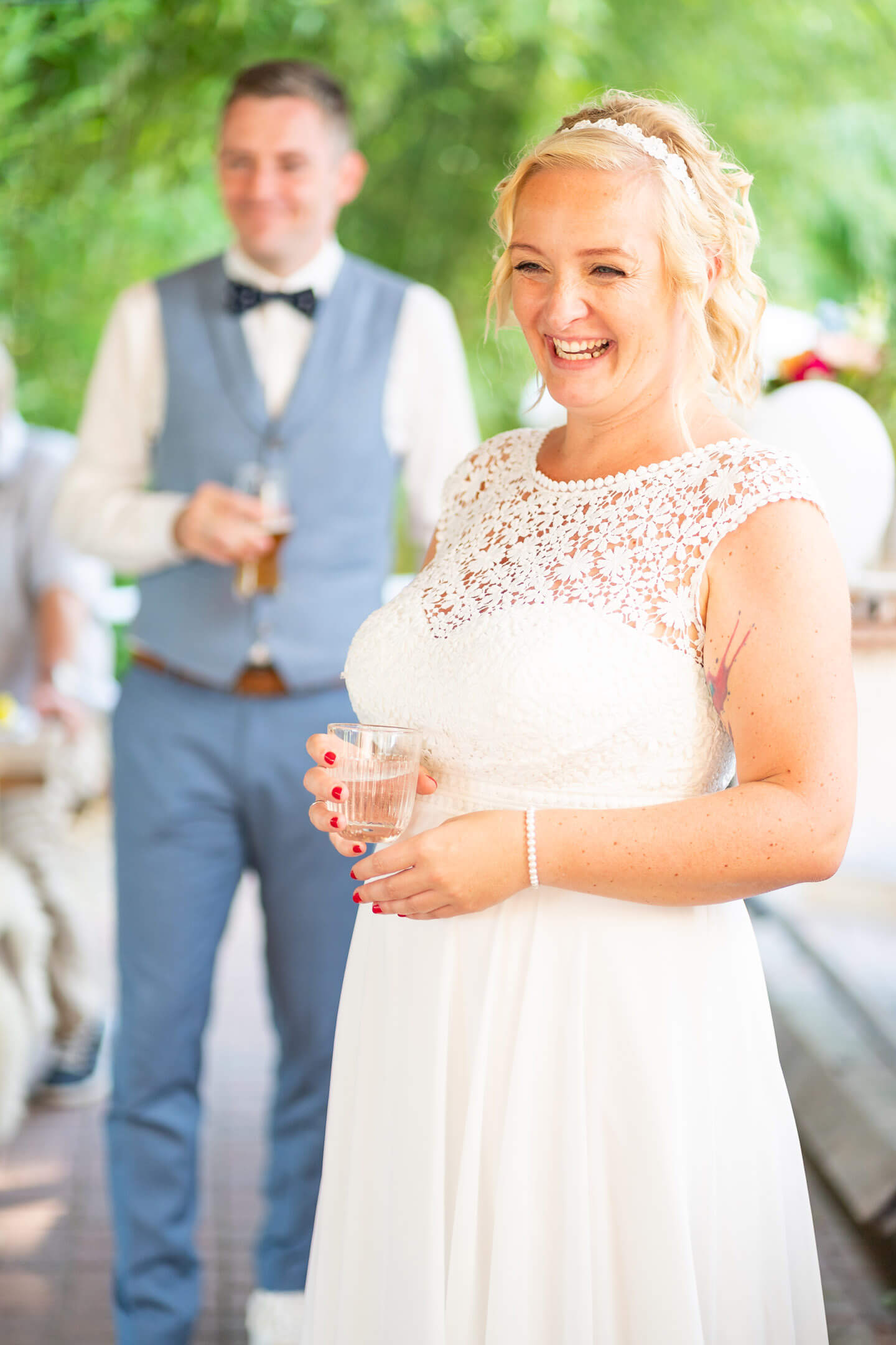 Strahlende Braut - festgehalten vom Hochzeitsfotograf Florian Läufer