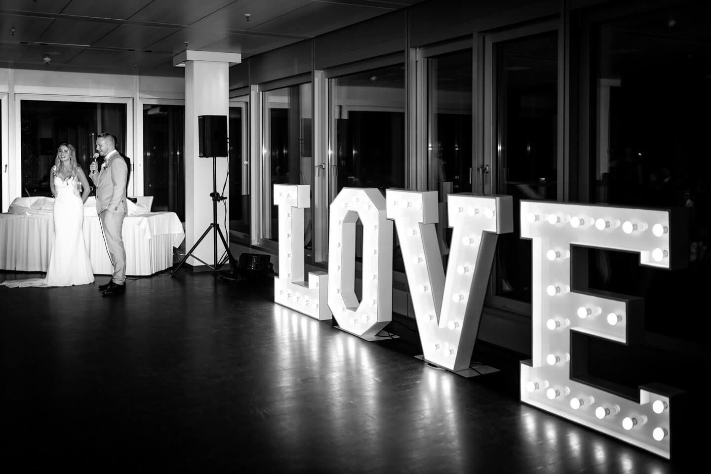 Ansprache des Hochzeitspaars