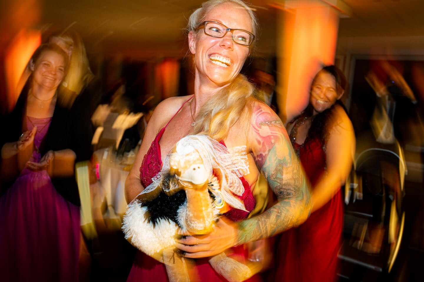 Brautstrauss gefangen