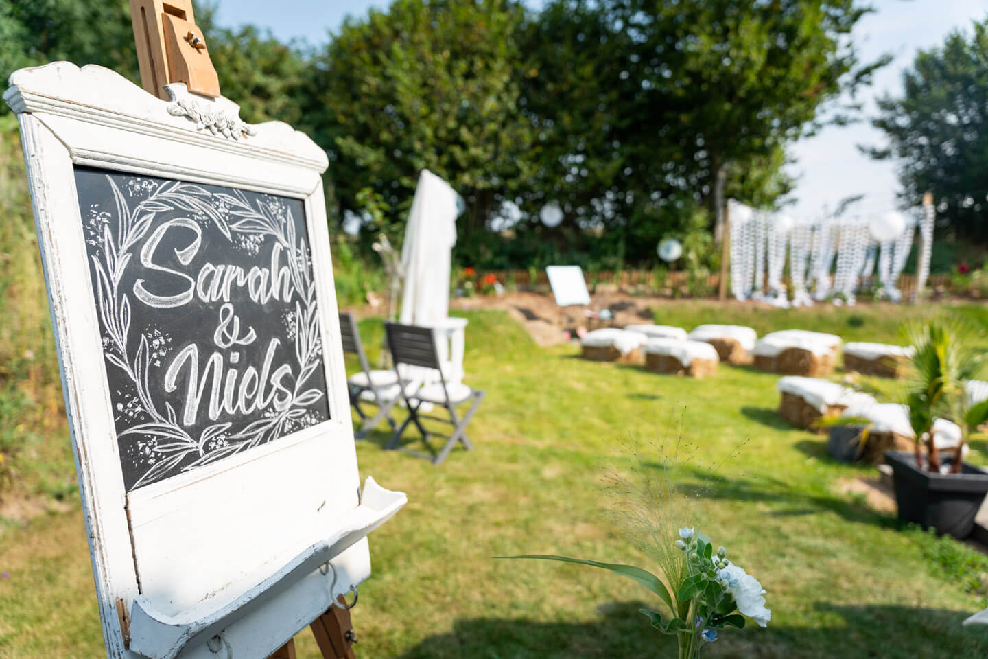 Gartenhochzeit Sarah & Niels