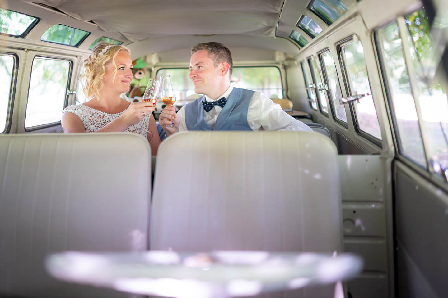 Hochzeitsbilder VW-Bulli