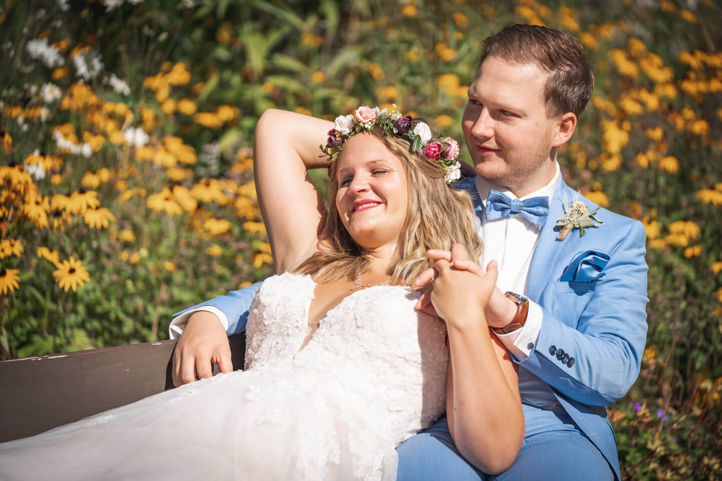 Hochzeitspaar Fotoshooting