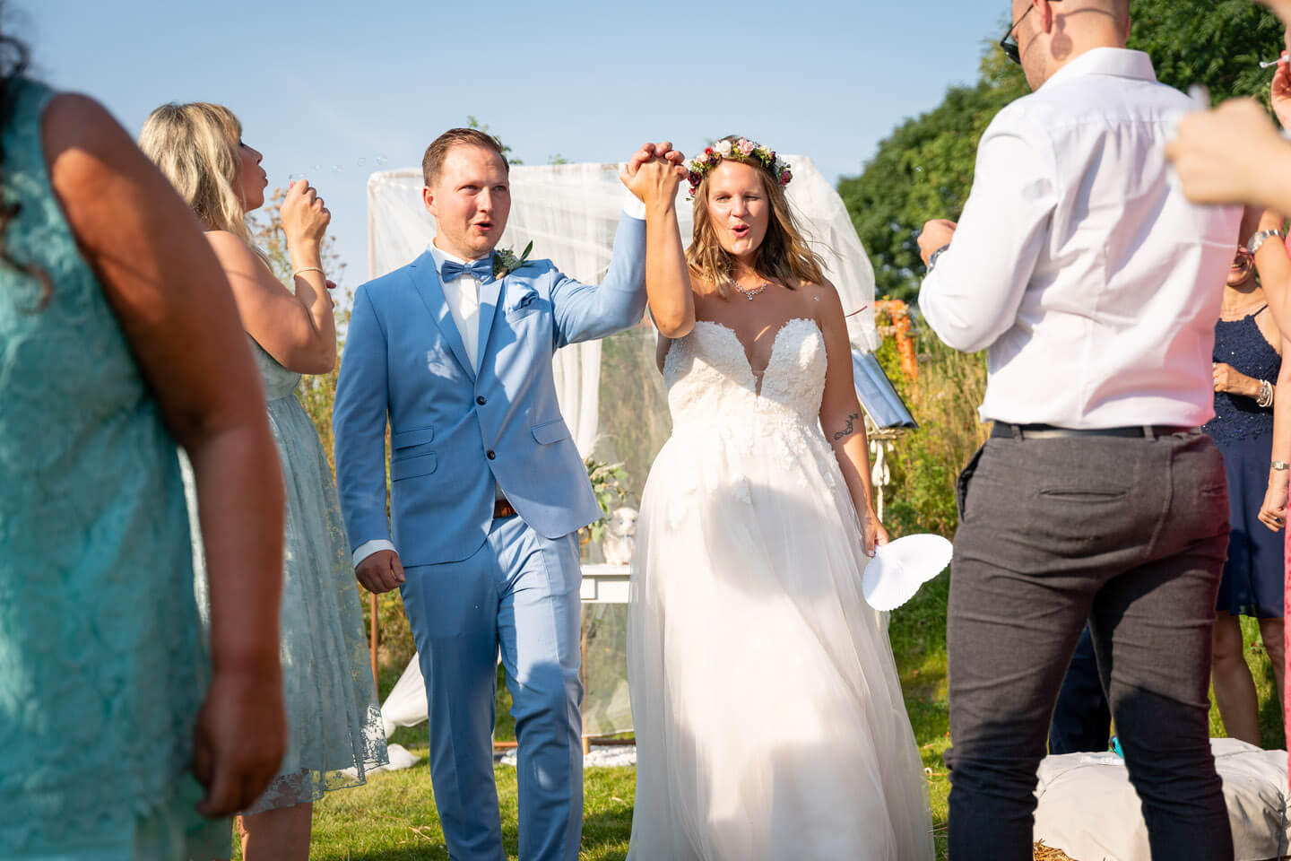 Gartenhochzeit - Just Married