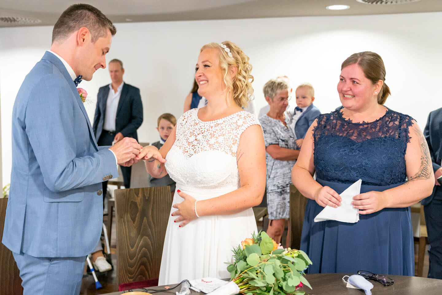 Ringtausch im Standesamt Norderstedt