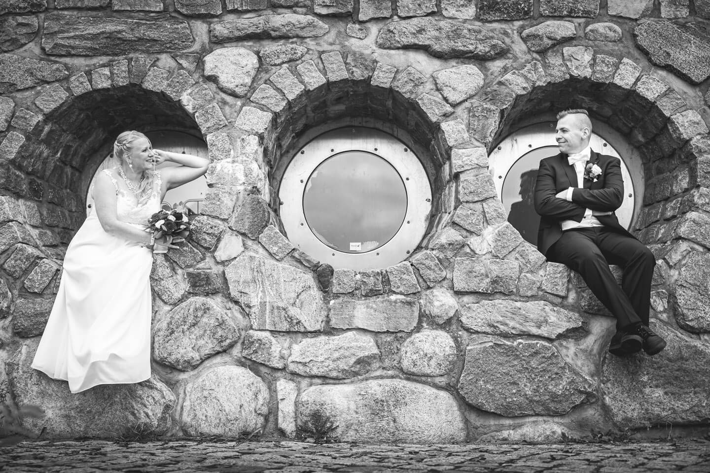 Zollenspieker Hochzeitspaar