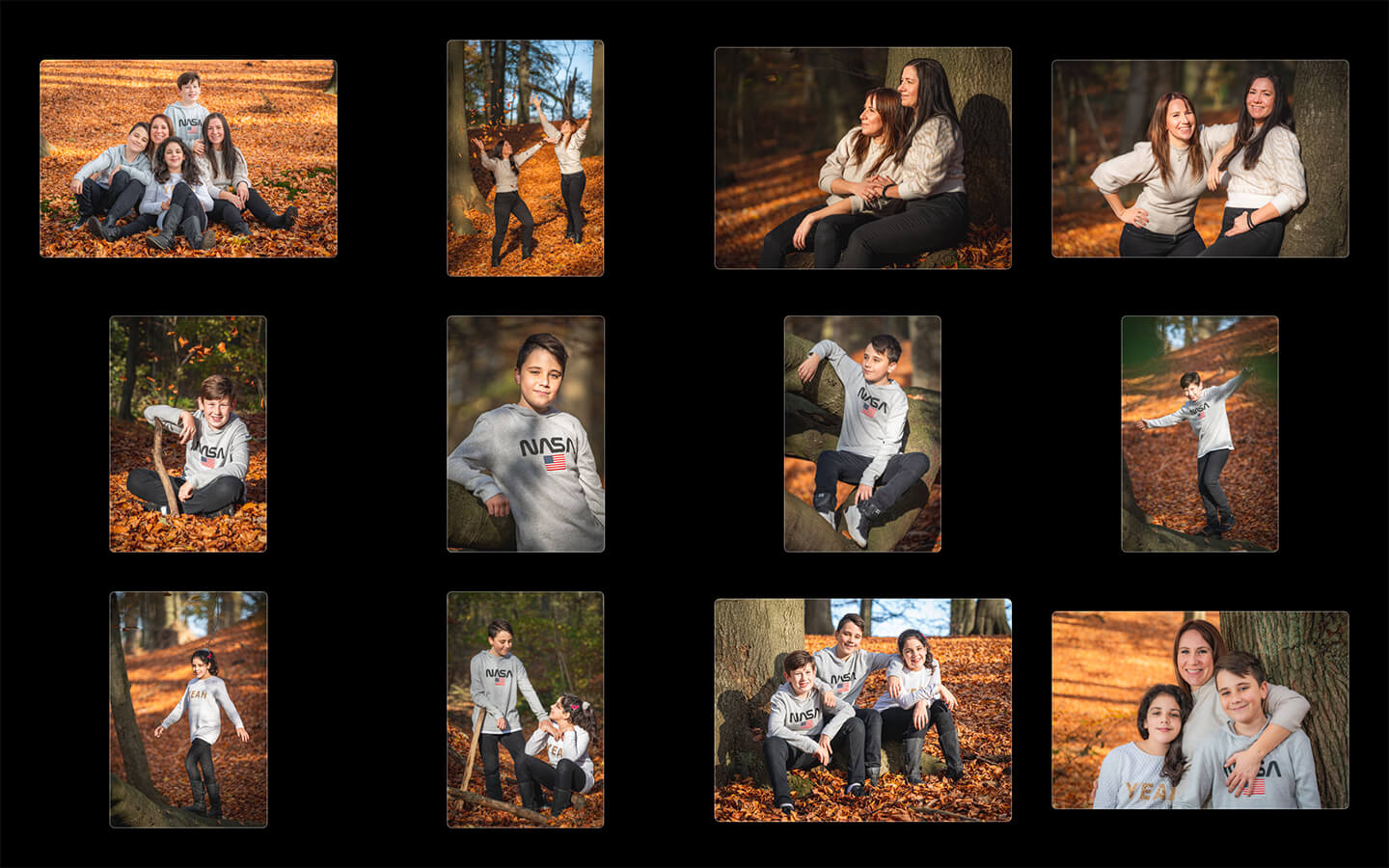 Ela, Nicole & Kids – Herbstliches Outdoor-Shooting