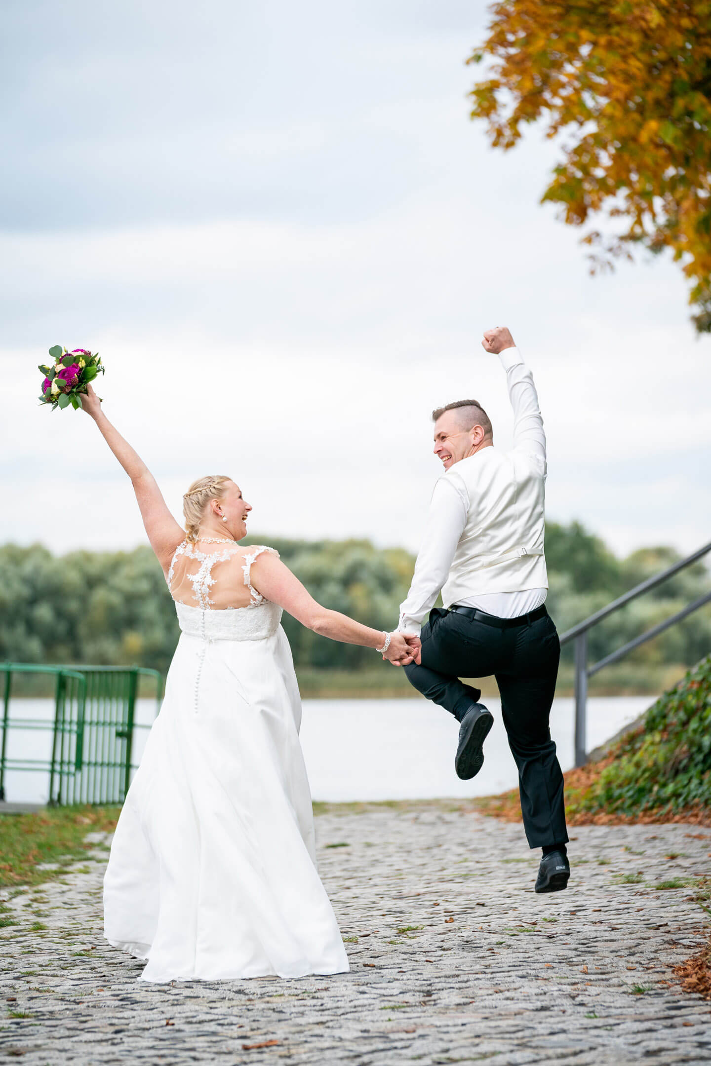 Behind the scenes: Hochzeitsfotos am Zollenspieker