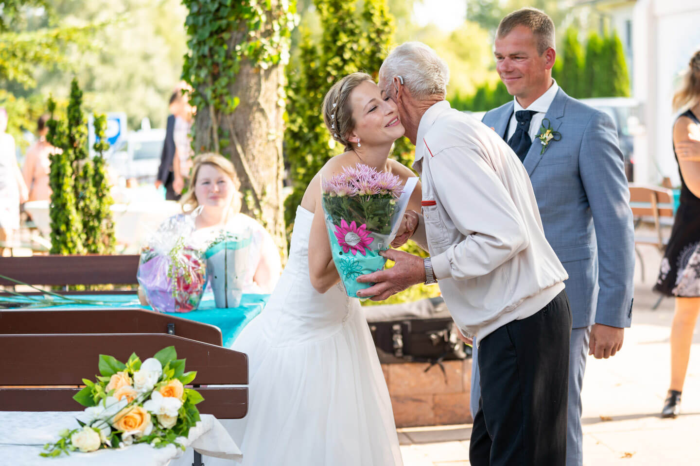 Geschenke übergeben