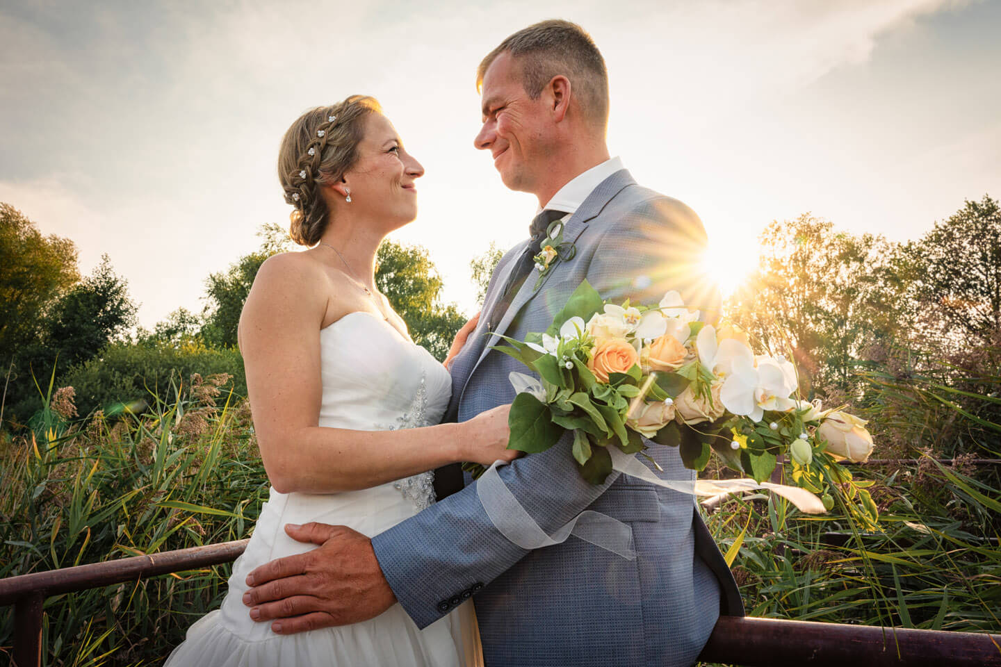 Sarah & David – Landhochzeit am Fleesensee