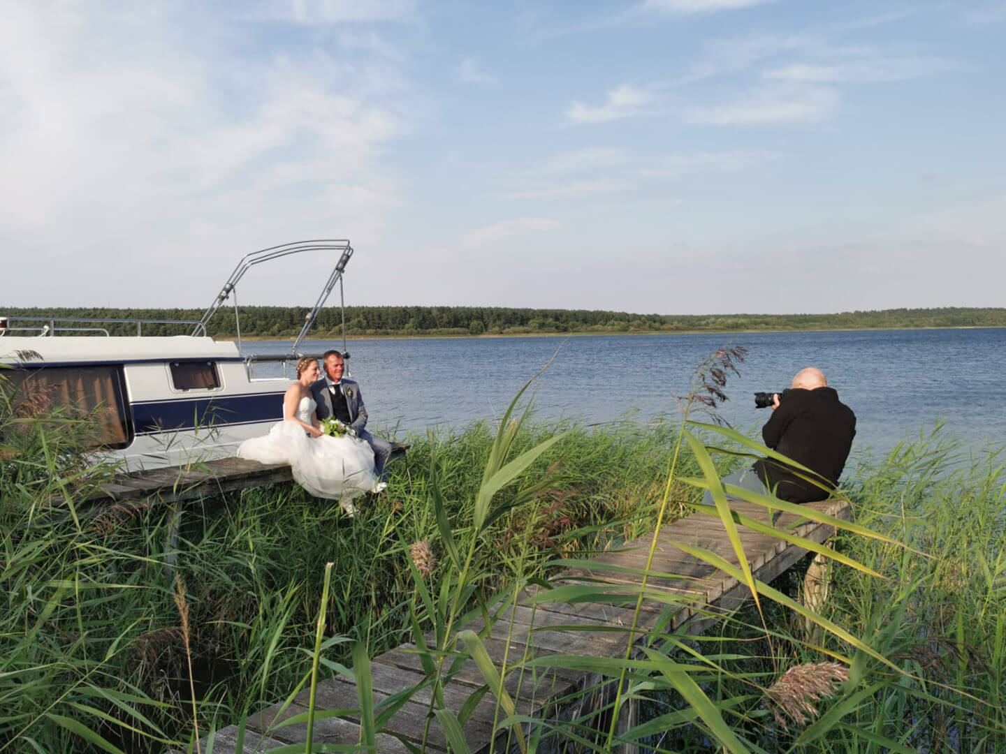 Making of Hochzeitsfotos am Fleesensee