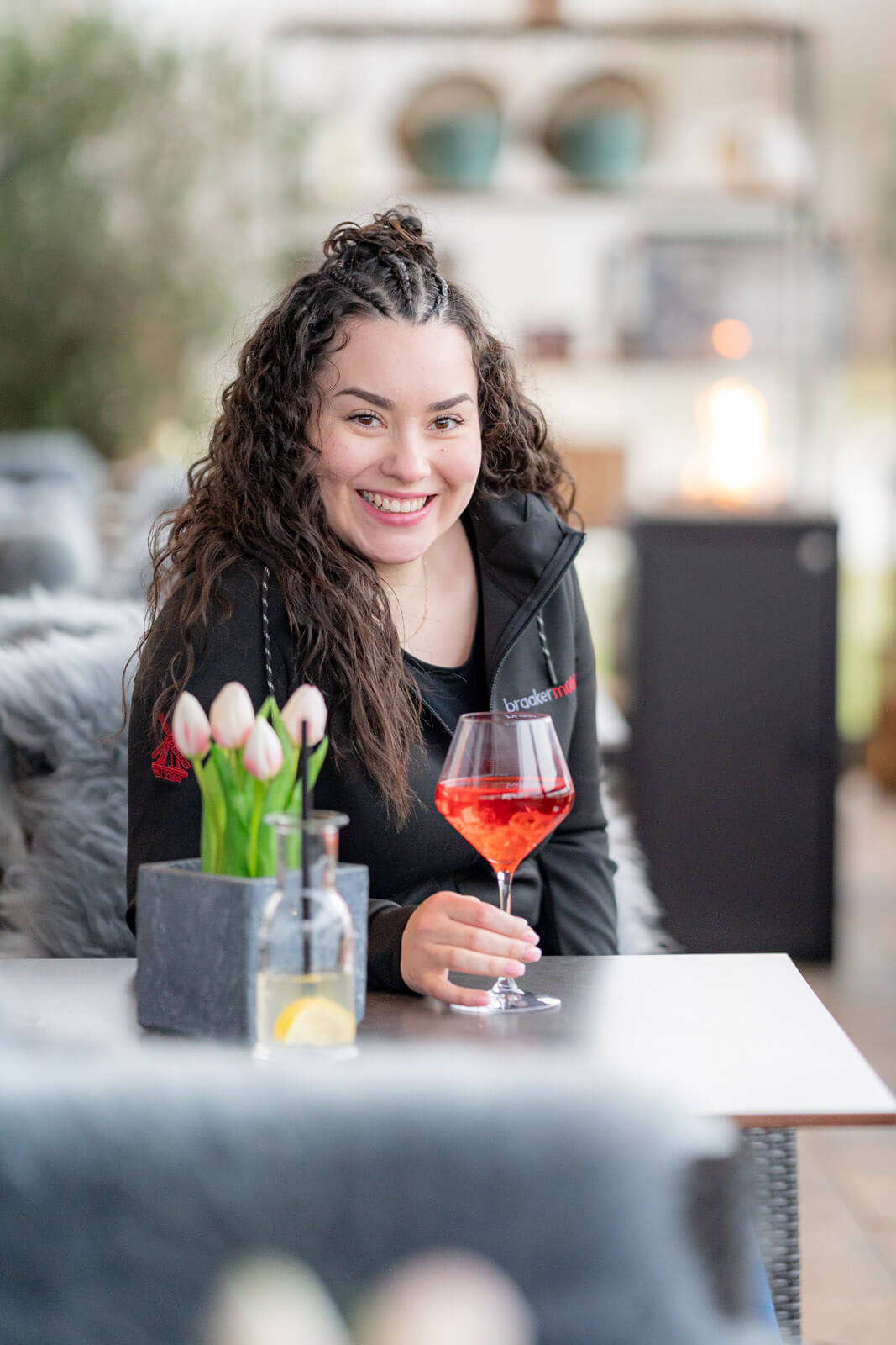 Mitarbeiterin Braaker Mühle im Backdrive Stapelfeld