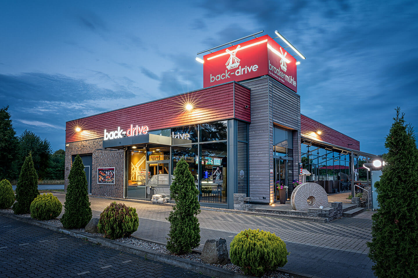 Pfofessionelle Fotos Bäckerei "Backdrive Stapelfeld" der Braaker Mühle