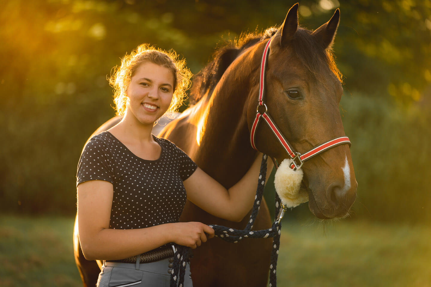 Ein Pferde-Fotoshooting zur Konfirmation
