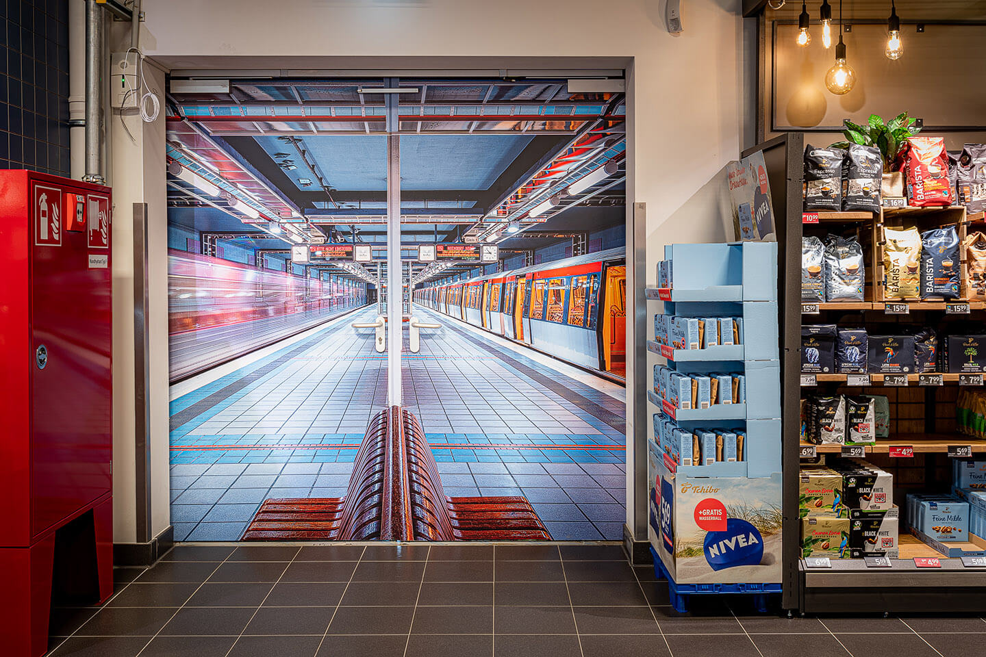 Großfächiger Druck einer Fotografie von Florian Läufer, Hamburg