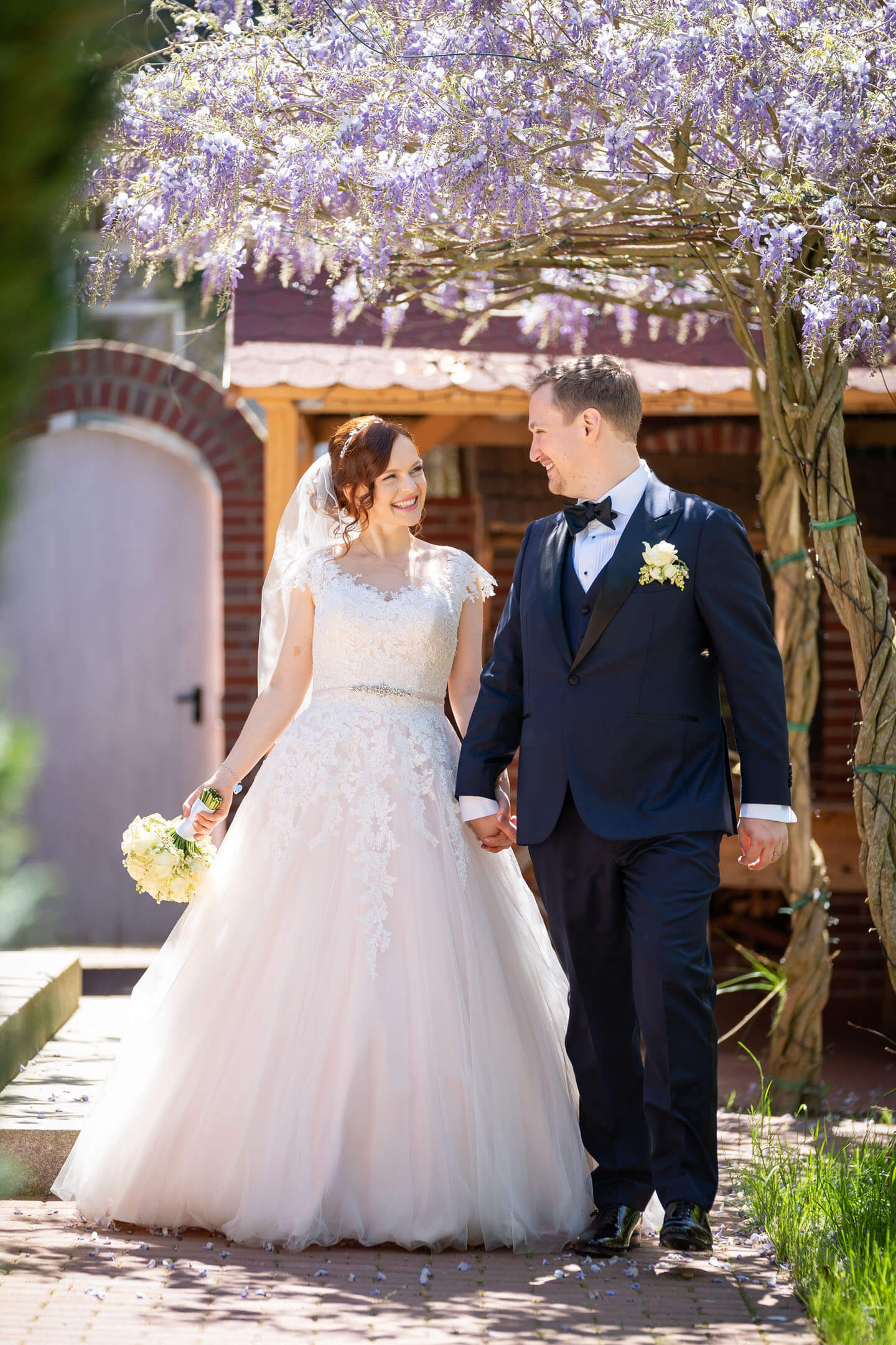 Brautpaarshooting im Mai. Fotograf: Florian Läufer