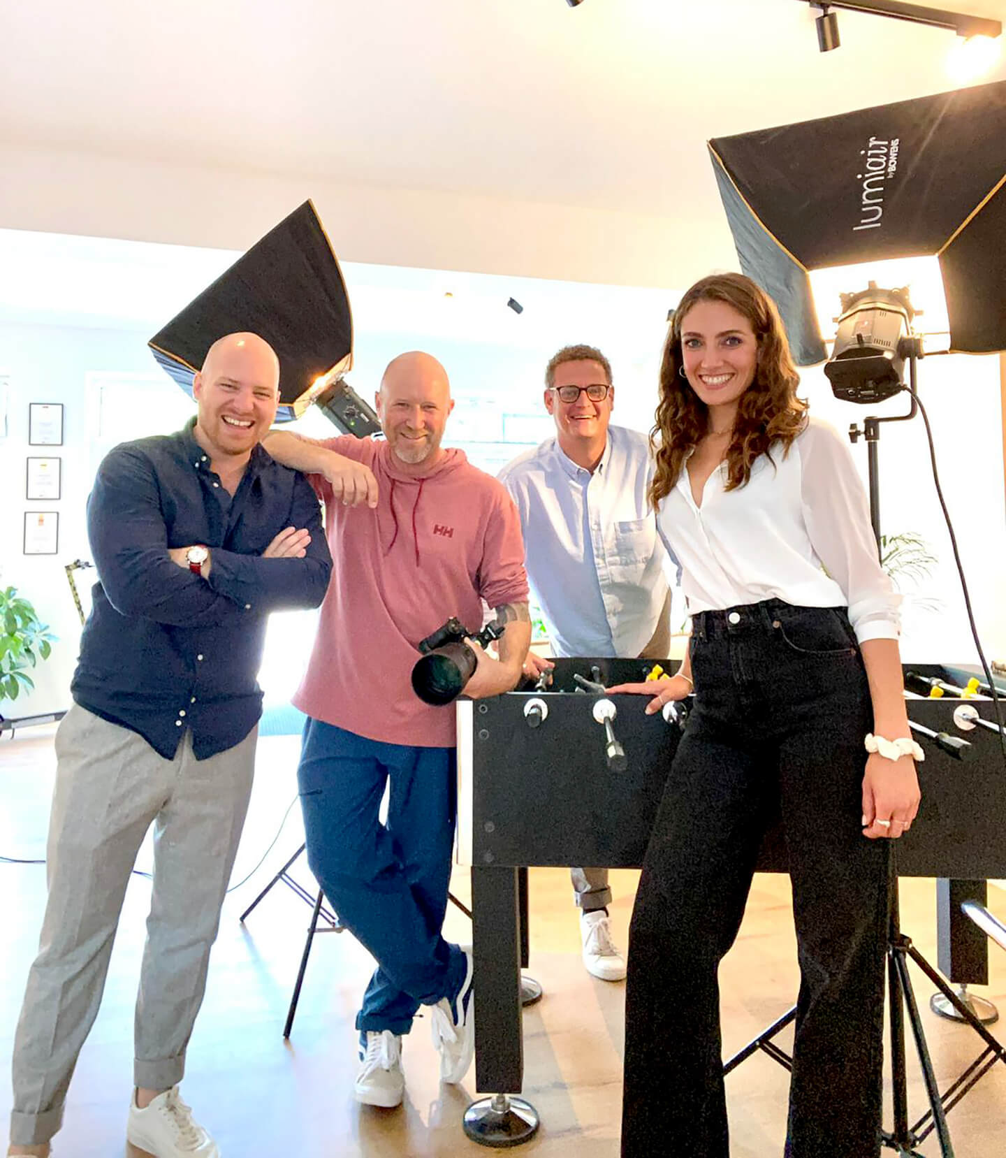 Making of Corporatefotos