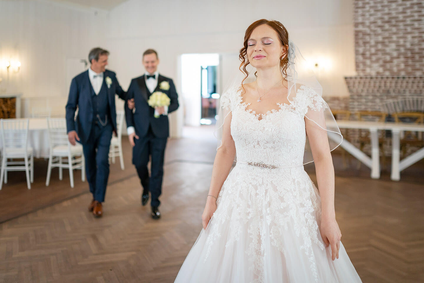 Anja & Lars – First Look Shooting im Landhaus Westerhof