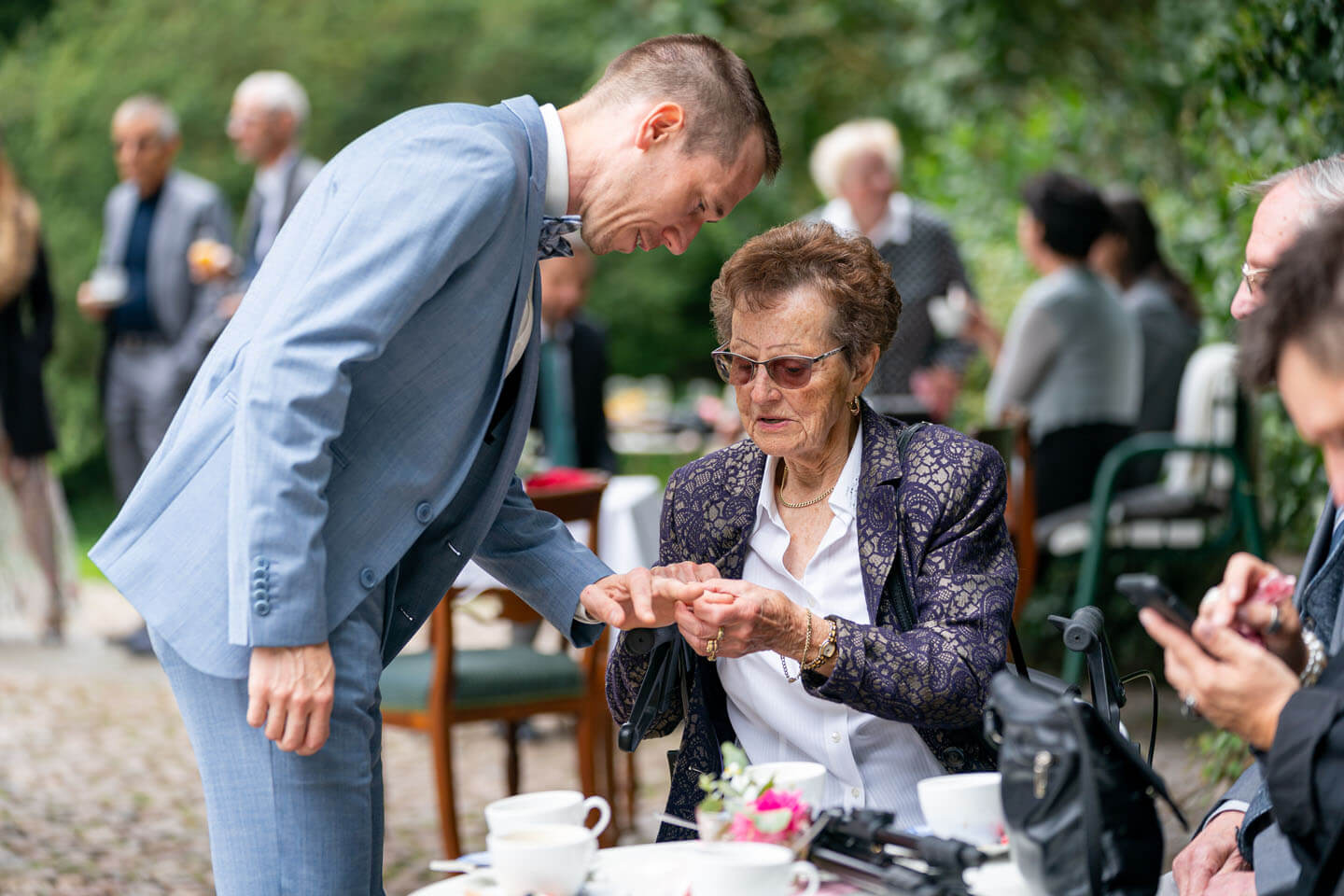 Begutachtung des Eherings