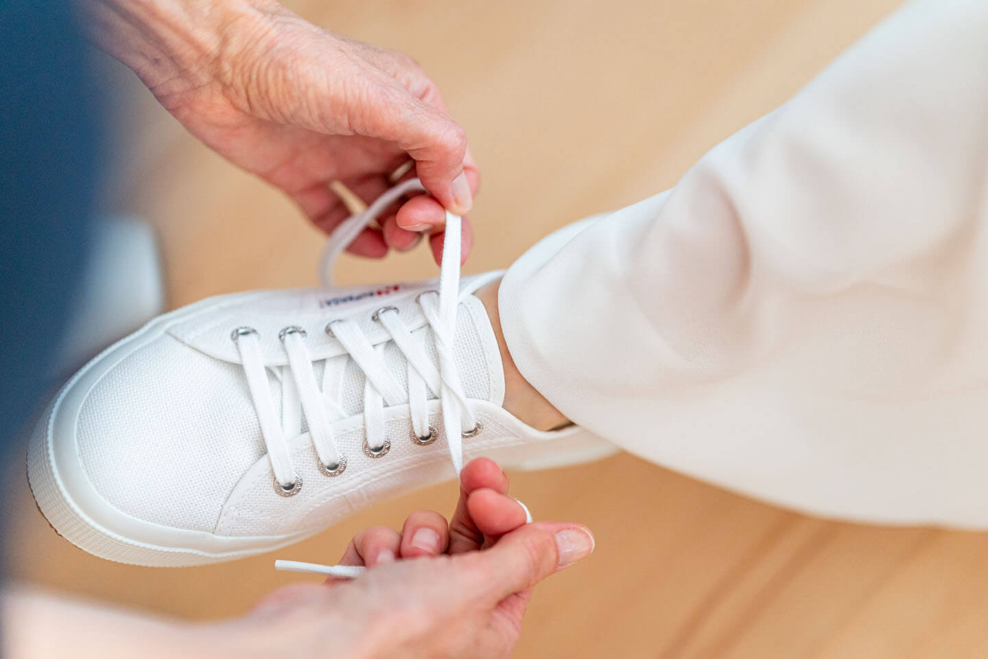 Sneaker als Hochzeitsschuhe