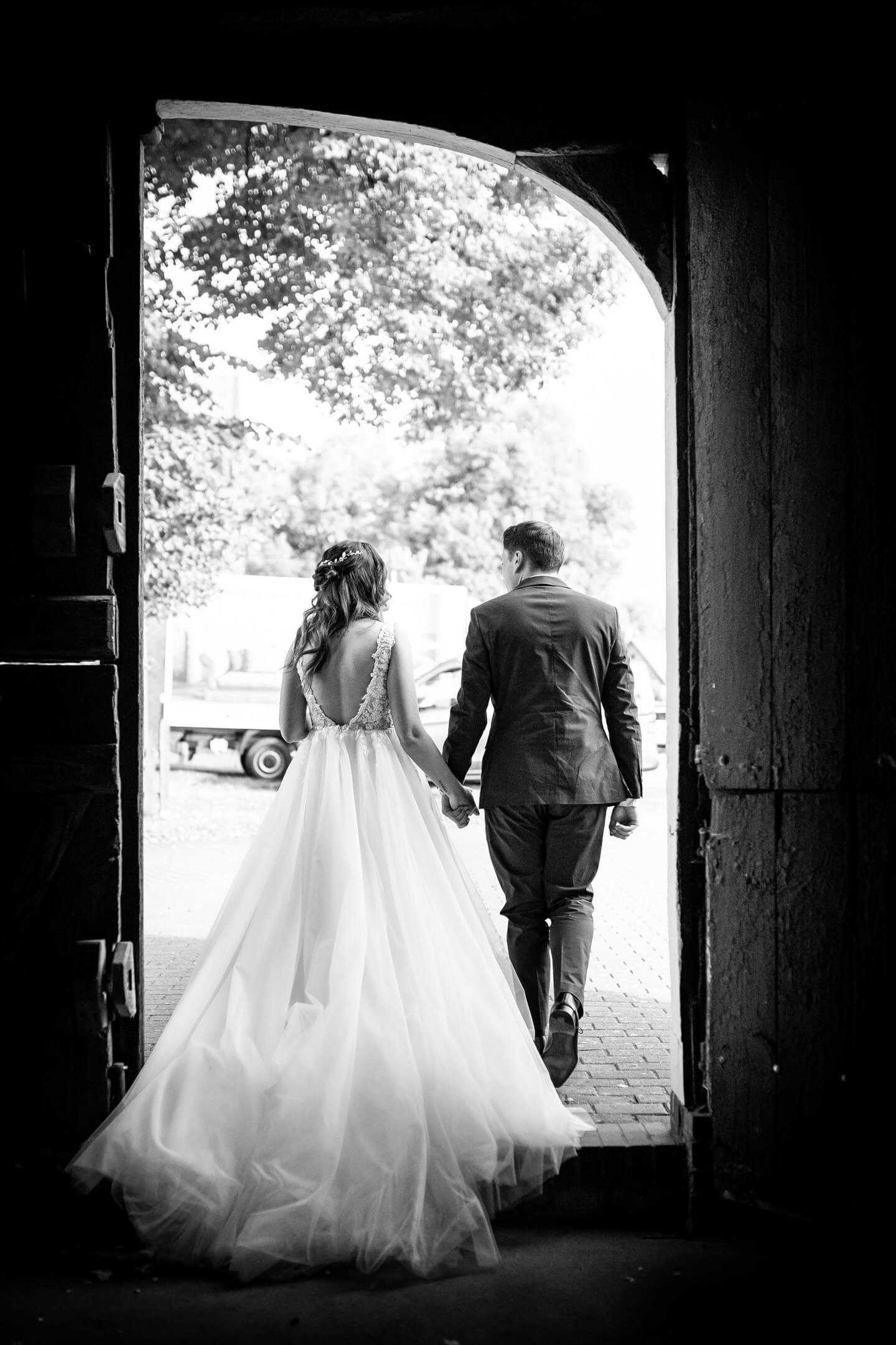 Freie Trauung - Auszug des Brautpaares