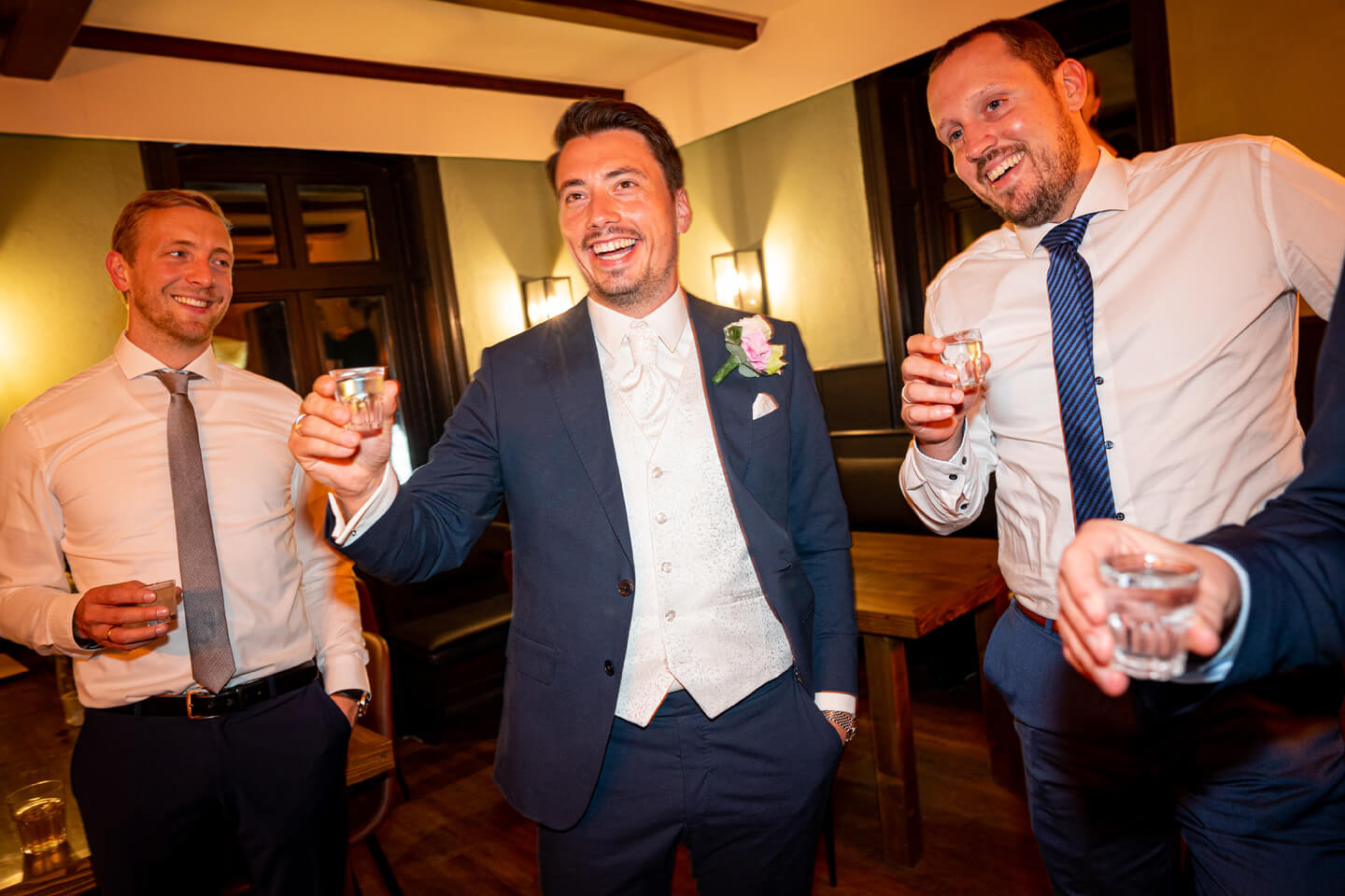 Schnaps für die Jungs!