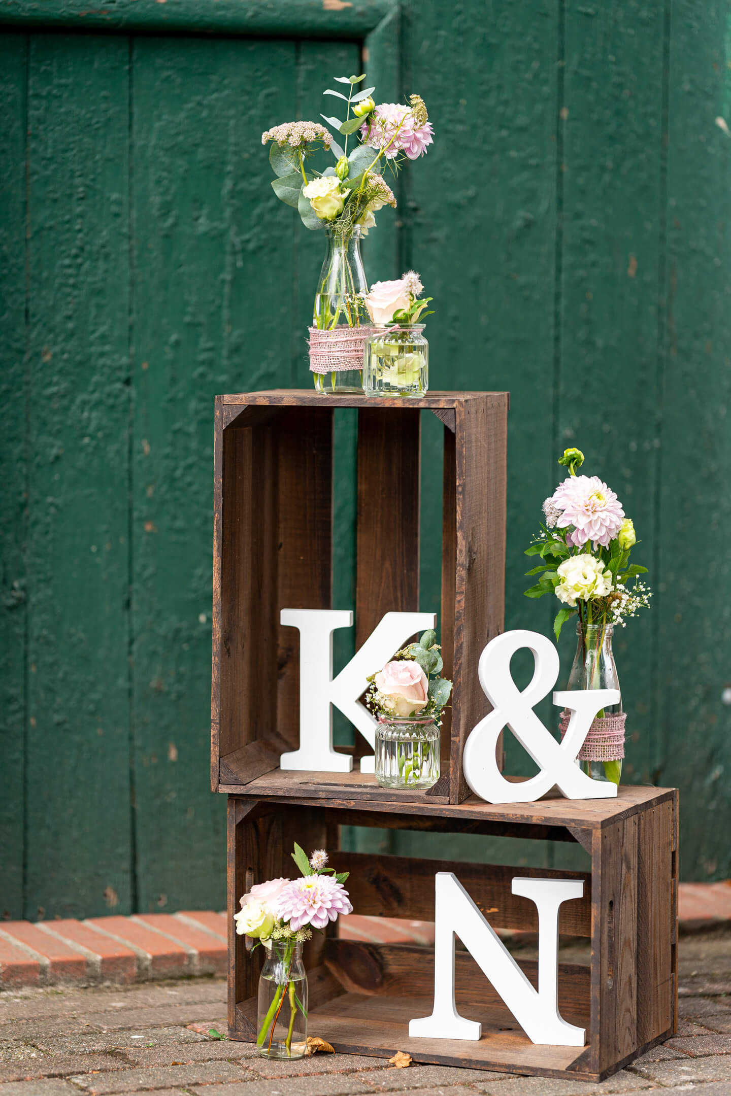 Details Hochzeitsschmuck