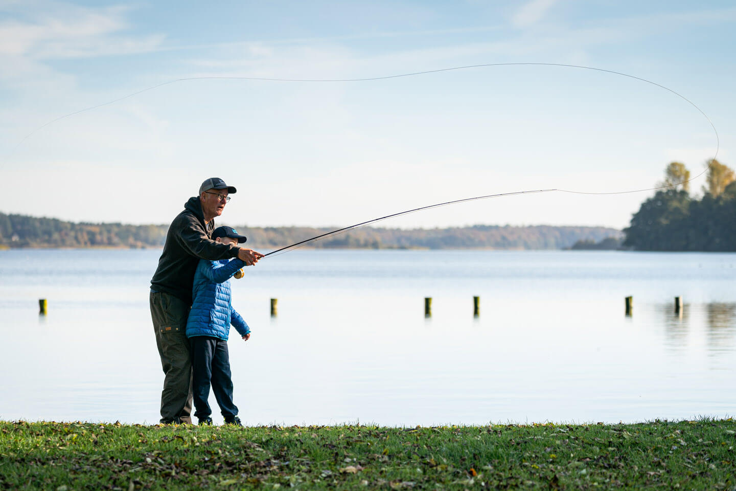 Fliegenfischen lernen für Jungangler