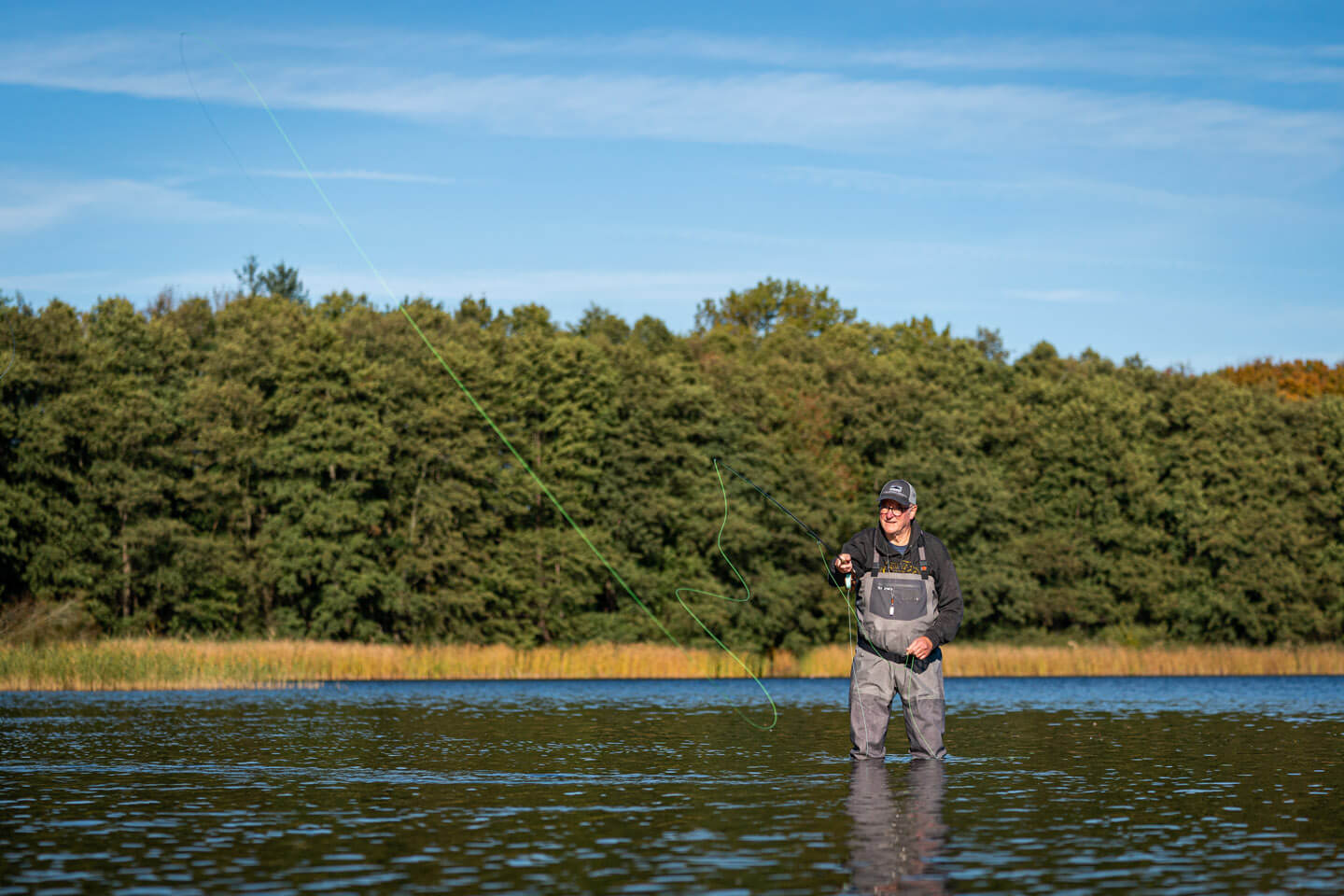 Fliegenschule am Westensee. Foto: Florian Läufer