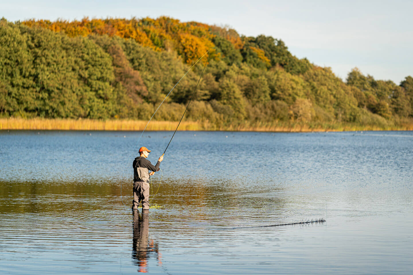 Fliegenfischen im Herbst