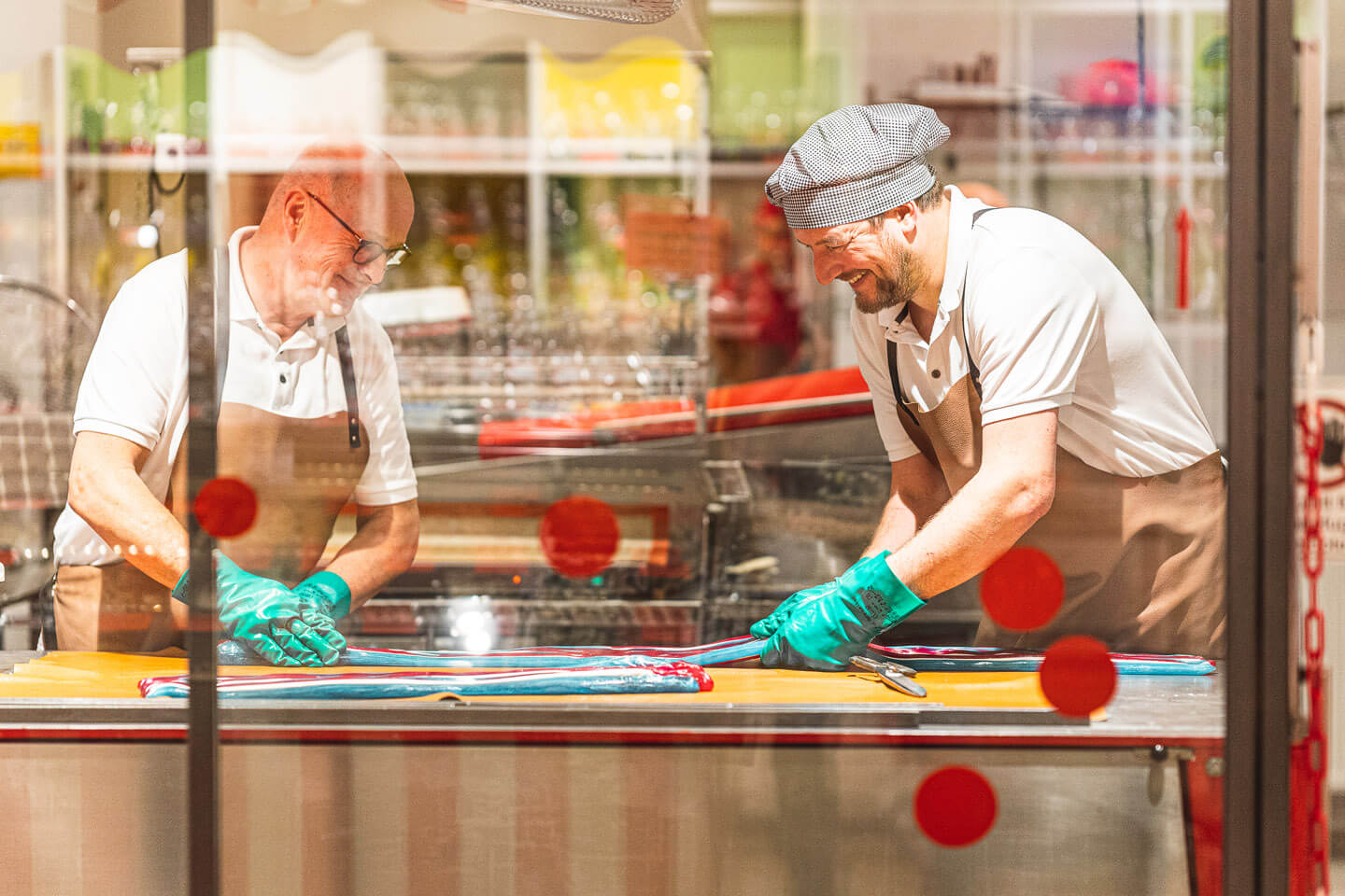 Showkochen in der Bonbonkocherei Eckernförde