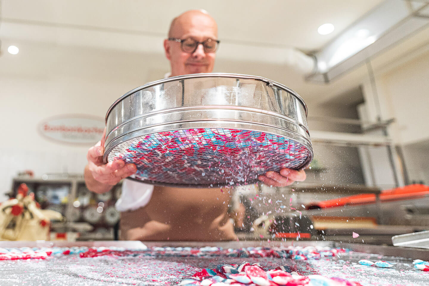 Das Aussieben der Bonbons