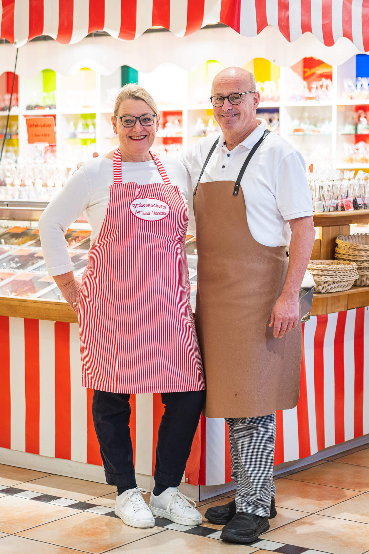 Heike und Hermann Hinrichs. Für ein Firmenportrait fotografiert von Florian Läufer aus Hamburg.