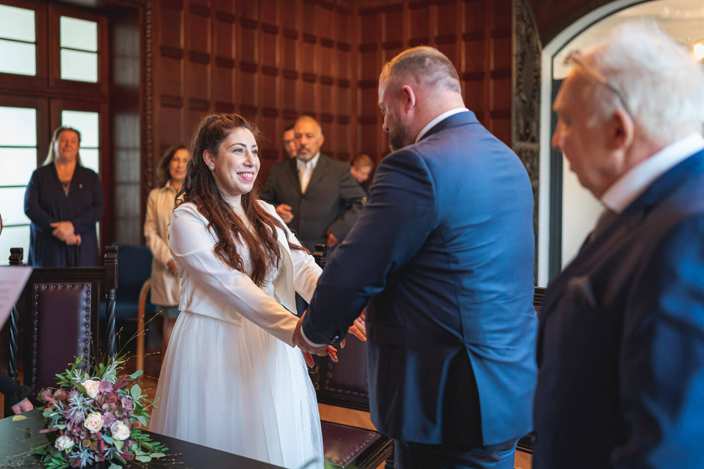 Jawort im Berner Schloss.