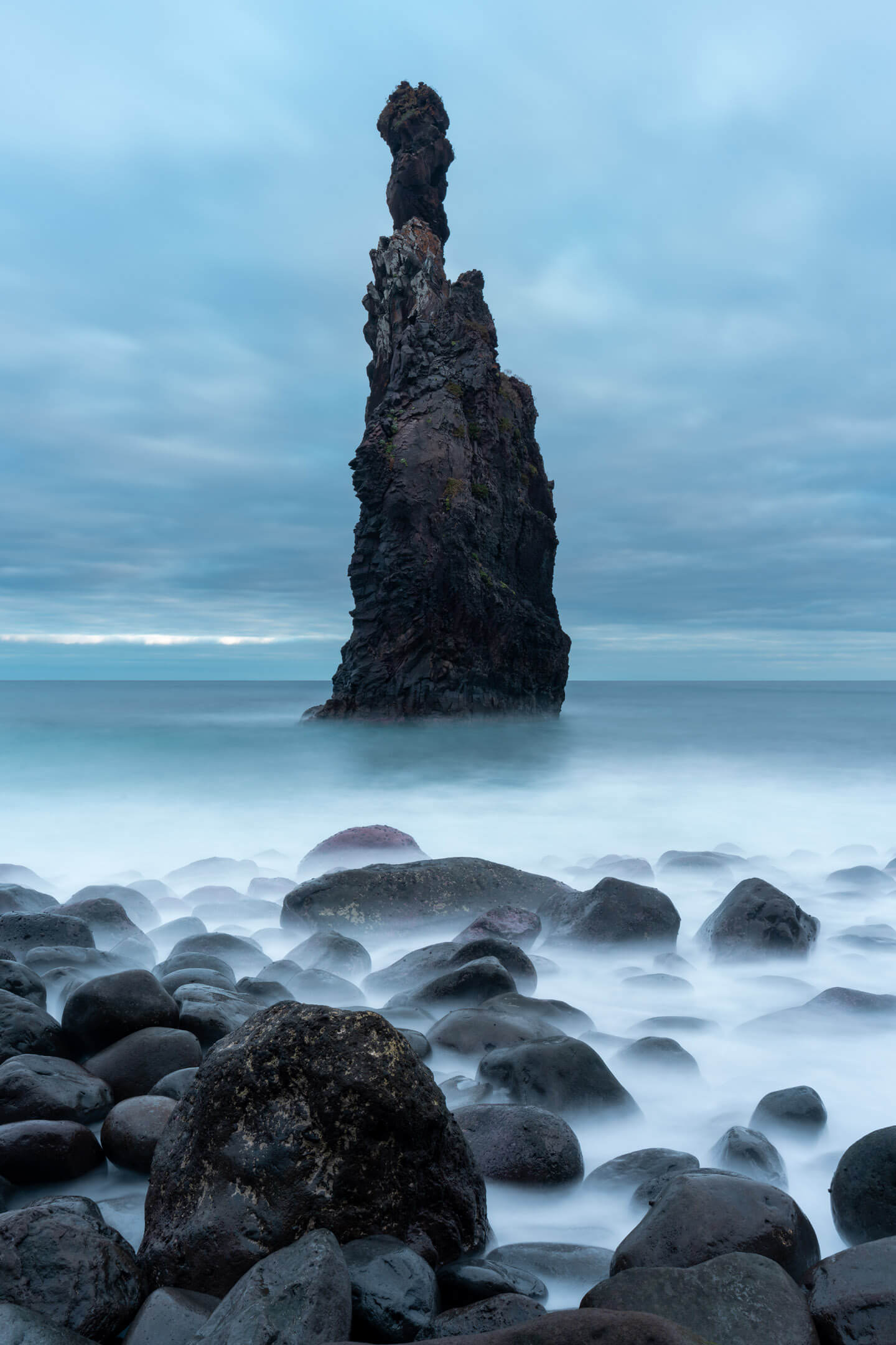 Ribeira de Janela Langzeitbelichtung.
