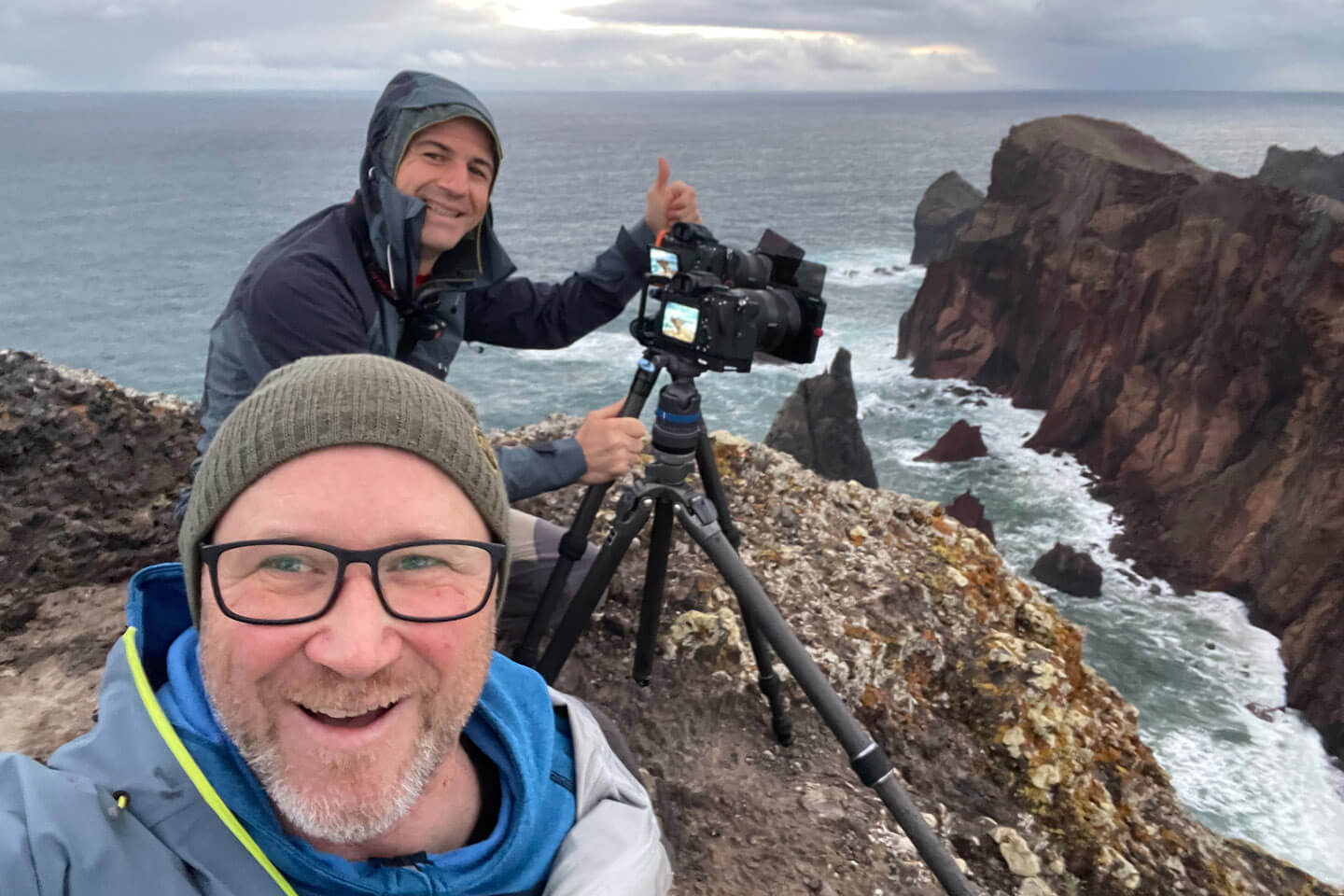 Fotografen bei Sao Lourenco.