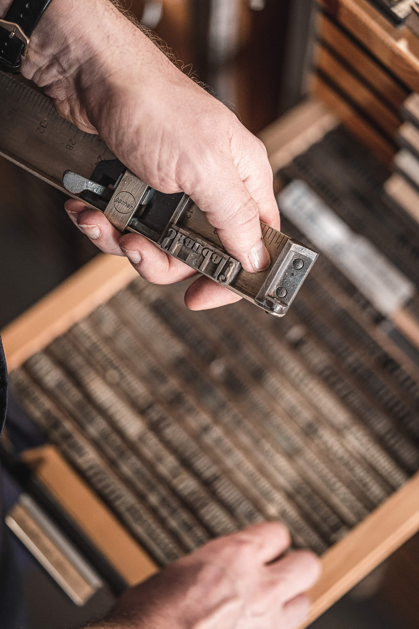 Schriftsetzer Details