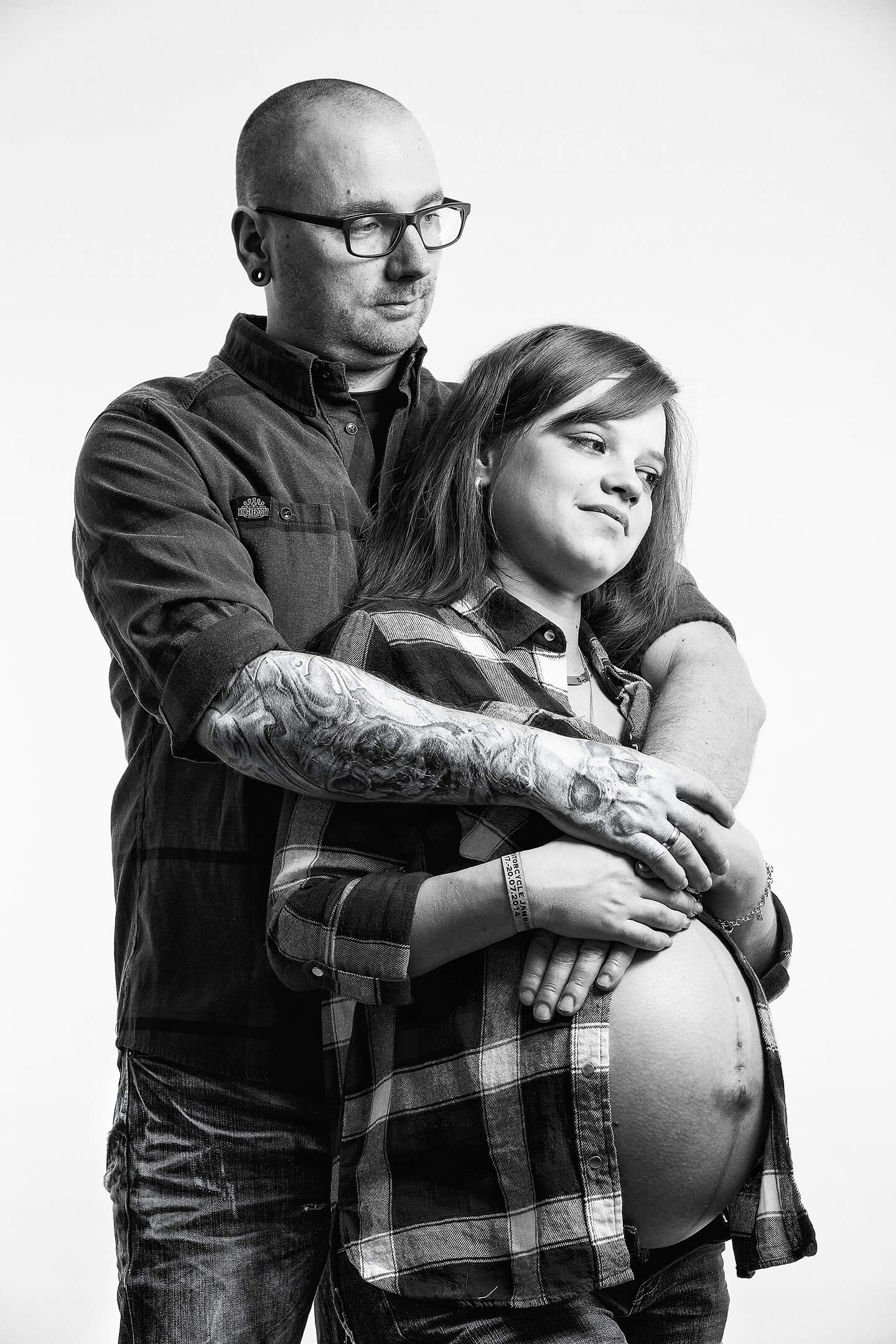 Fotograf Florian Läufer hielt diese Szene bei einem Homeshooting fest