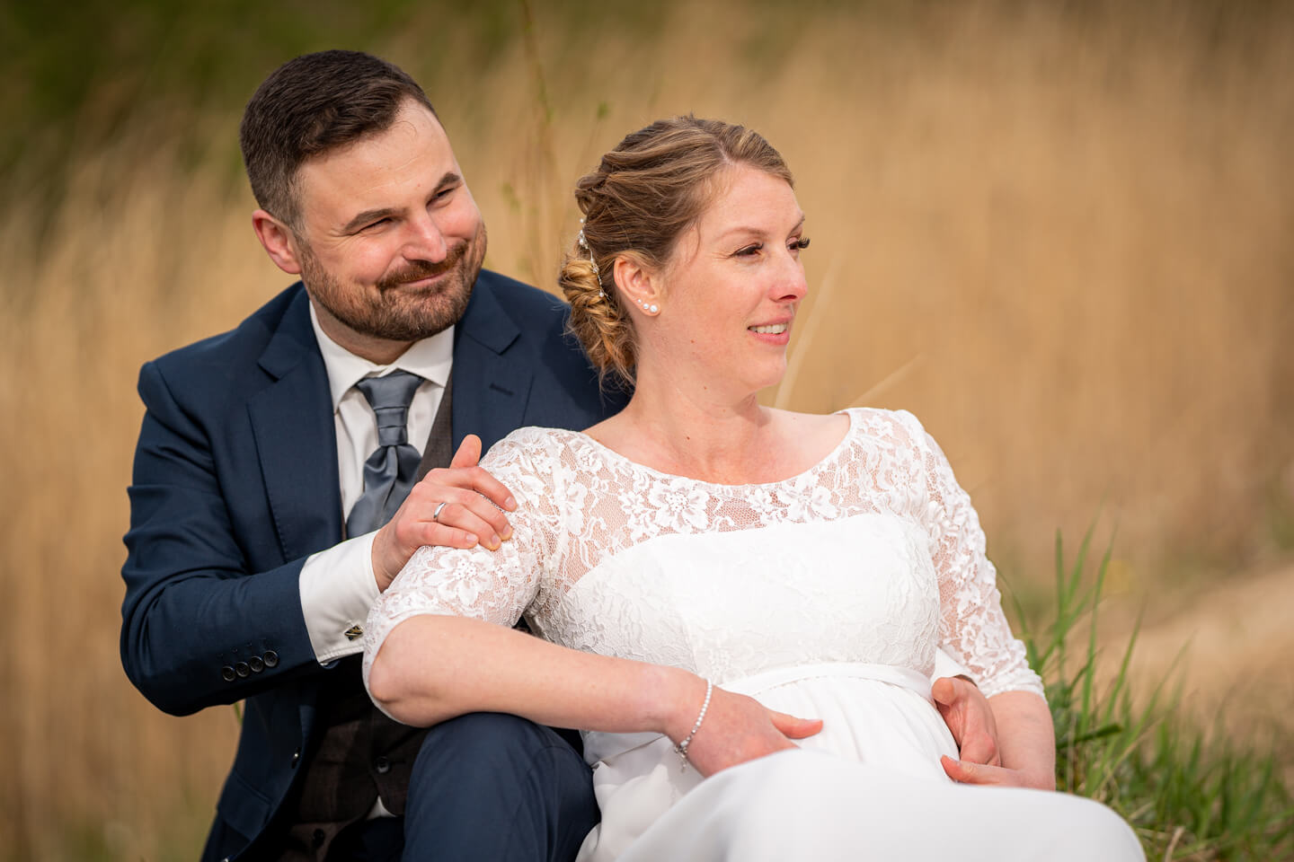 Hochzeitsfoto im April