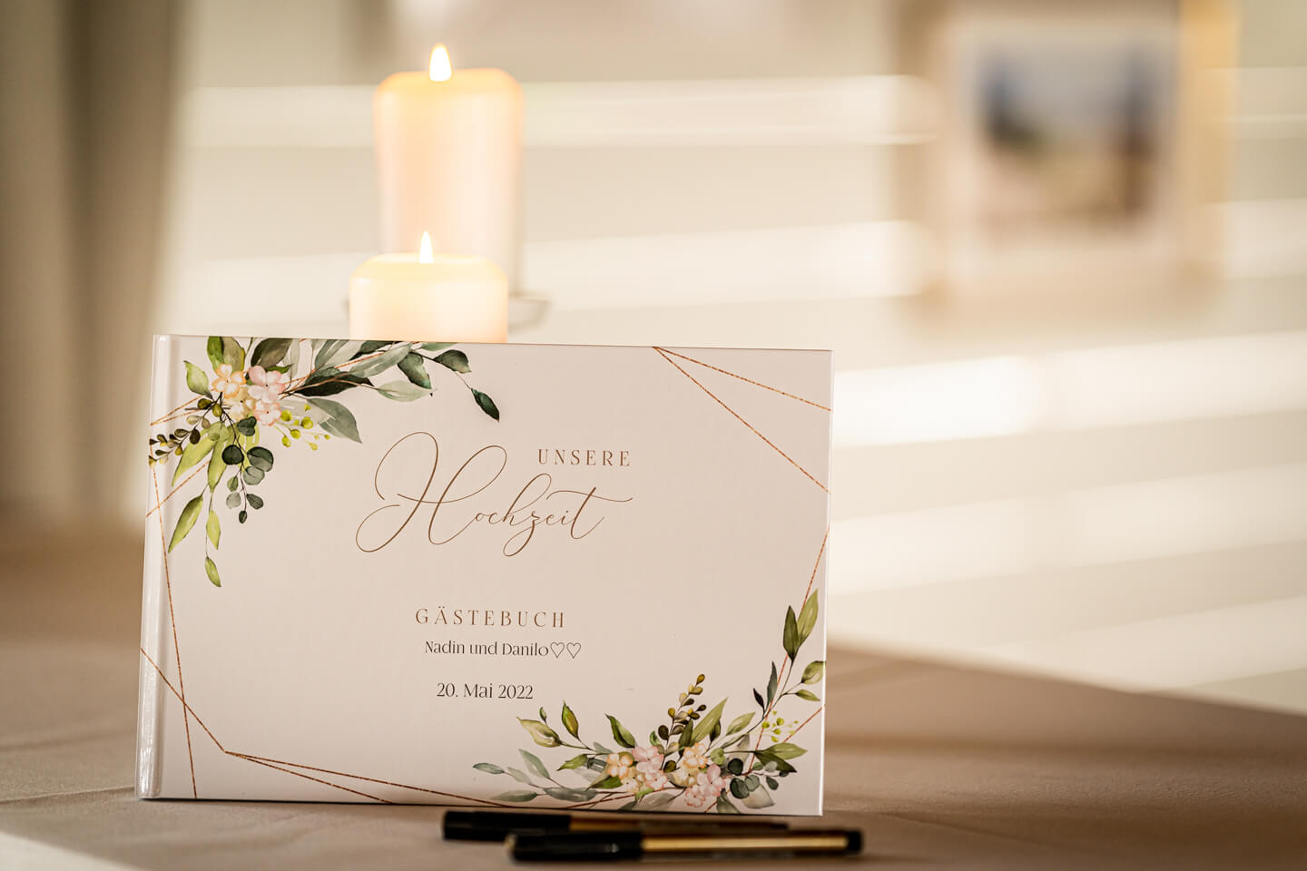 Gästebuch Hochzeit.