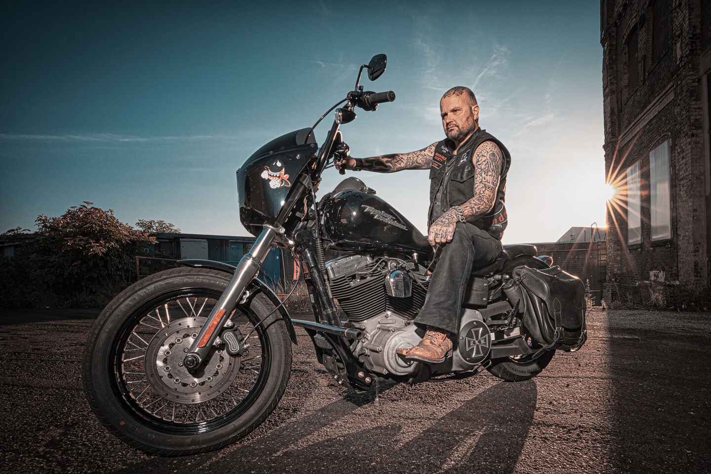 Sonnenstern bei geschlossener Blende - ein schönes Stilmittel.